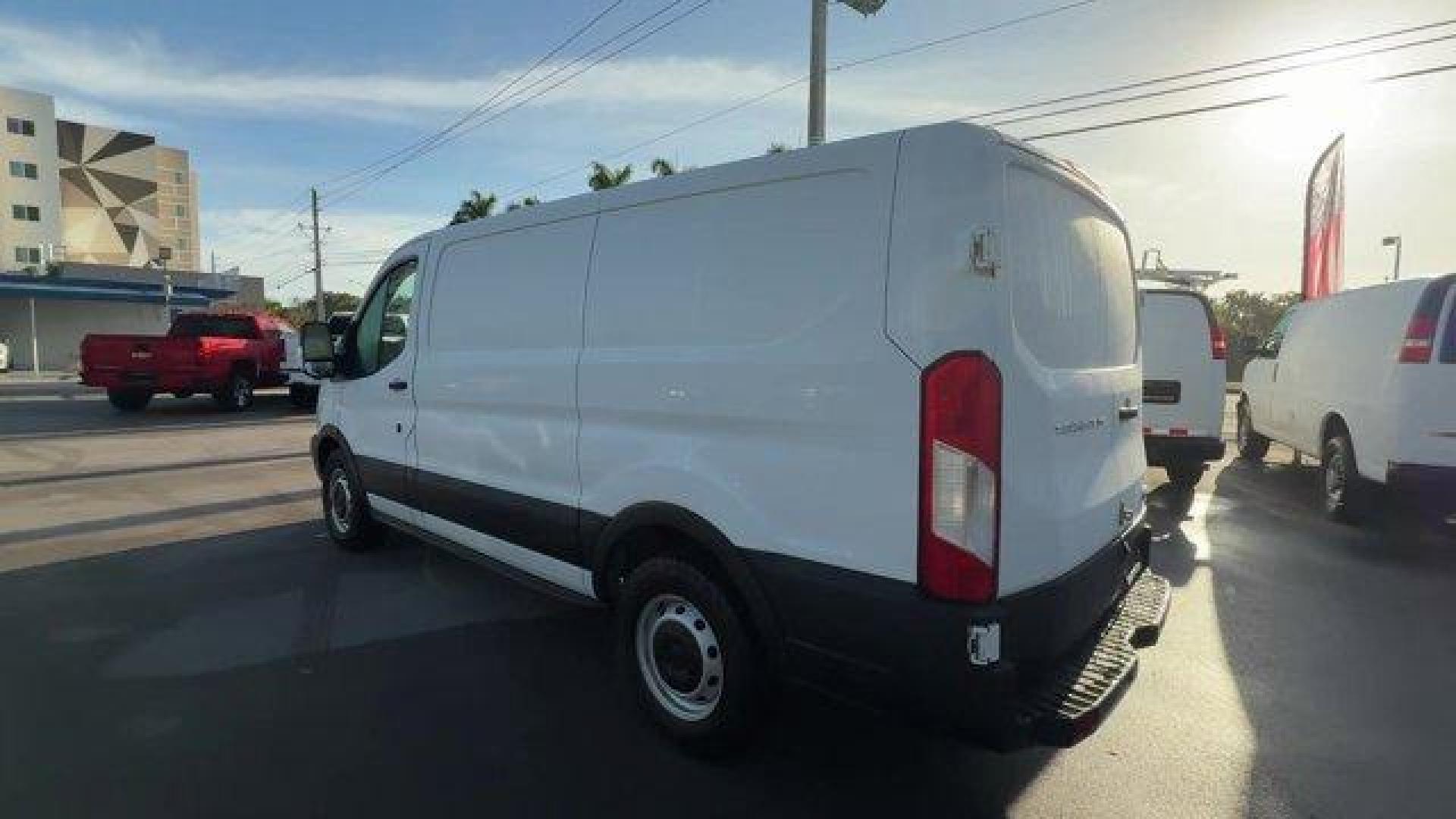 2019 White Ford Transit Van (1FTYE1YM6KK) with an 6 3.7 L engine, Automatic transmission, located at 27610 S Dixie Hwy, Homestead, FL, 33032, (305) 749-2348, 25.510241, -80.438301 - This Ford Transit Van boasts a Regular Unleaded V-6 3.7 L/228 engine powering this Automatic transmission. ENGINE: 3.7L TI-VCT V6 W/98F -inc: SEIC capability, Wheels: 16 Steel w/Black Center Hubcap, Wheels w/Silver Accents.*This Ford Transit Van Comes Equipped with These Options *Vinyl Front Bucket - Photo#2