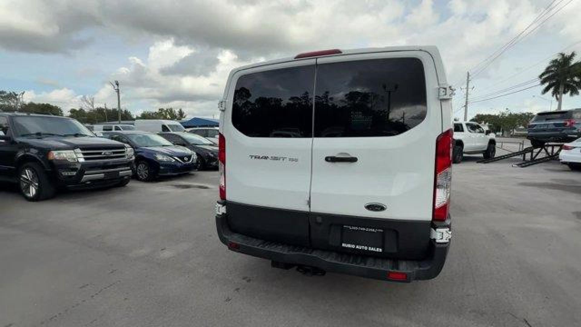 2018 White Ford Transit Van (1FTYE1YM5JK) with an 6 3.7 L engine, Automatic transmission, located at 27610 S Dixie Hwy, Homestead, FL, 33032, (305) 749-2348, 25.510241, -80.438301 - KBB.com 10 Most Awarded Brands. This Ford Transit Van delivers a Regular Unleaded V-6 3.7 L/228 engine powering this Automatic transmission. ENGINE: 3.7L TI-VCT V6 W/98F -inc: SEIC capability, Wheels: 16 Steel w/Black Center Hubcap, Wheels w/Silver Accents.*This Ford Transit Van Comes Equipped with - Photo#3