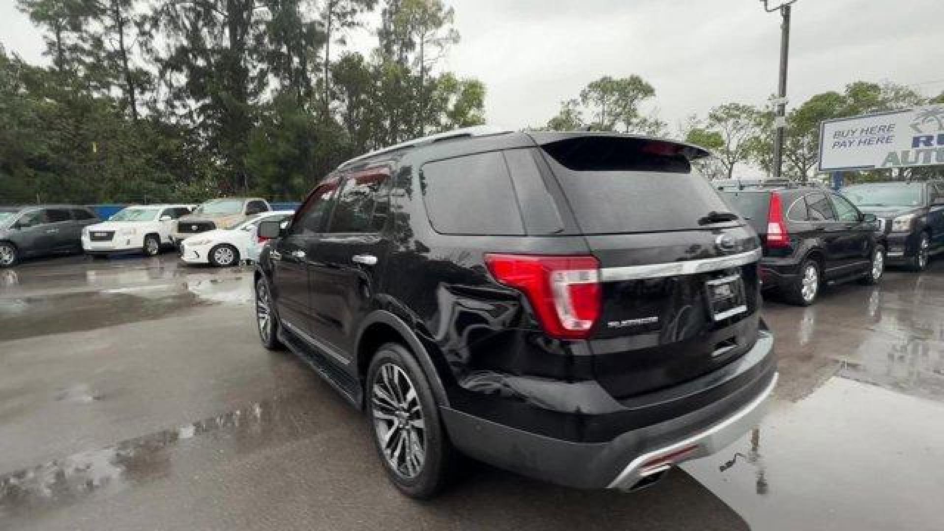 2016 Black Ford Explorer (1FM5K8HT7GG) with an 6 3.5 L engine, Automatic transmission, located at 27610 S Dixie Hwy, Homestead, FL, 33032, (305) 749-2348, 25.510241, -80.438301 - KBB.com Best Buy Awards Finalist. Scores 22 Highway MPG and 16 City MPG! This Ford Explorer delivers a Twin Turbo Premium Unleaded V-6 3.5 L/213 engine powering this Automatic transmission. Wheels: 20 Bright Machined Face Aluminum -inc: tarnished dark painted pockets, Voice Activated Dual Zone Front - Photo#1