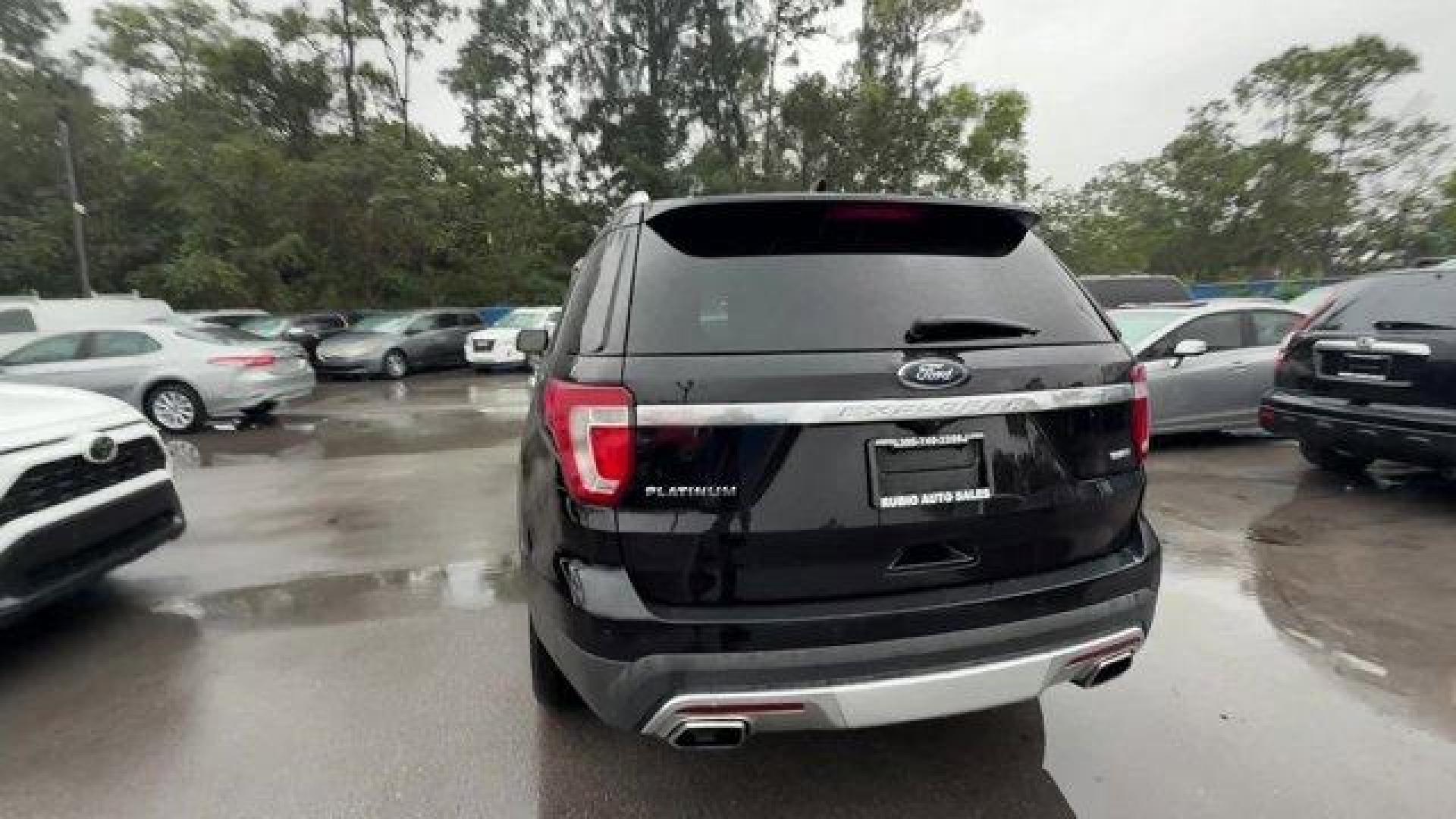 2016 Black Ford Explorer (1FM5K8HT7GG) with an 6 3.5 L engine, Automatic transmission, located at 27610 S Dixie Hwy, Homestead, FL, 33032, (305) 749-2348, 25.510241, -80.438301 - KBB.com Best Buy Awards Finalist. Scores 22 Highway MPG and 16 City MPG! This Ford Explorer delivers a Twin Turbo Premium Unleaded V-6 3.5 L/213 engine powering this Automatic transmission. Wheels: 20 Bright Machined Face Aluminum -inc: tarnished dark painted pockets, Voice Activated Dual Zone Front - Photo#2