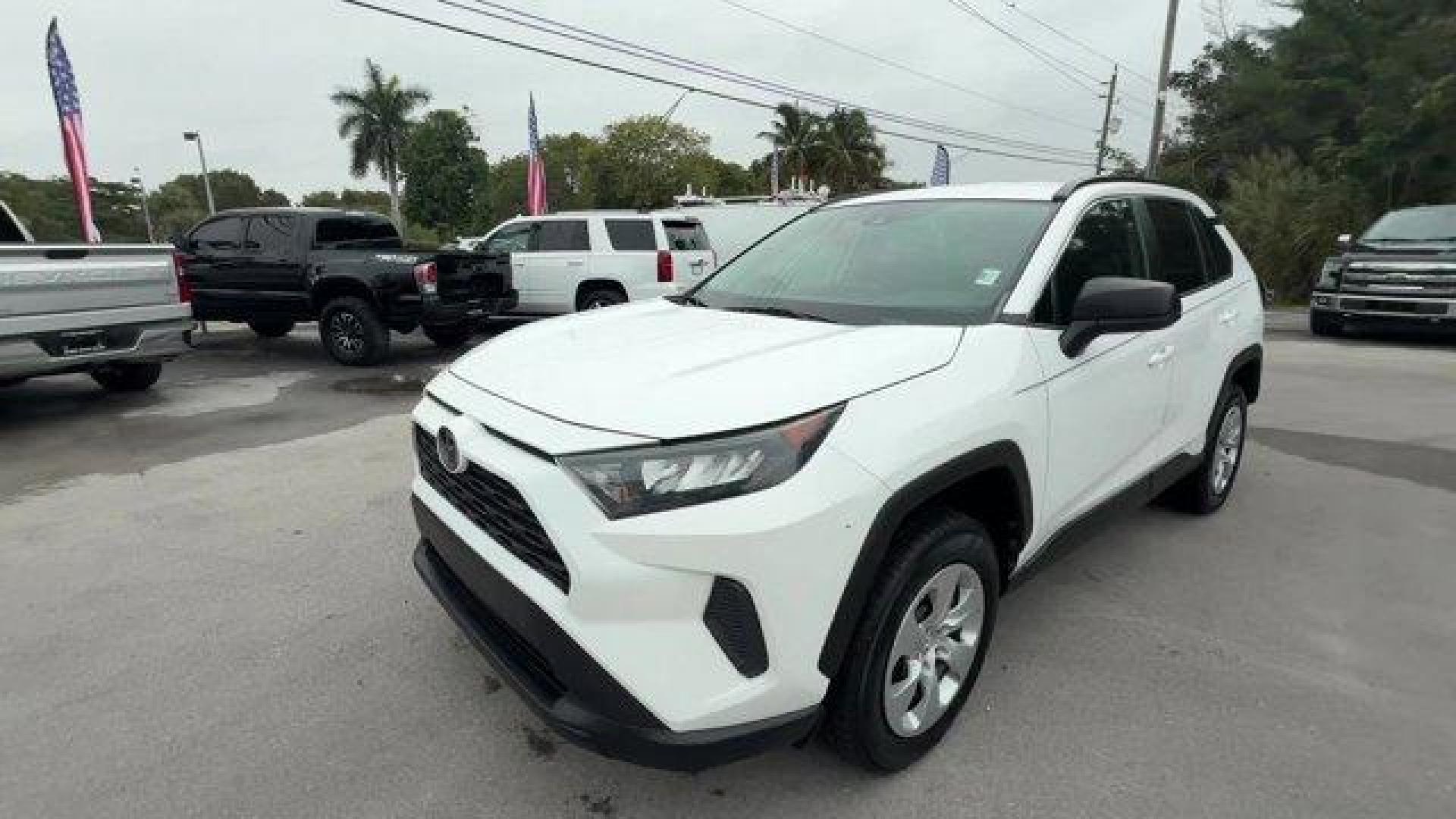 2020 White Toyota RAV4 (2T3H1RFV9LC) with an 4 2.5 L engine, Automatic transmission, located at 27610 S Dixie Hwy, Homestead, FL, 33032, (305) 749-2348, 25.510241, -80.438301 - Scores 35 Highway MPG and 27 City MPG! This Toyota RAV4 boasts a Regular Unleaded I-4 2.5 L/152 engine powering this Automatic transmission. Wheels: 17 Steel -inc: silver six-spoke wheel covers, Urethane Gear Shifter Material, Trip Computer.* This Toyota RAV4 Features the Following Options *Transmis - Photo#0