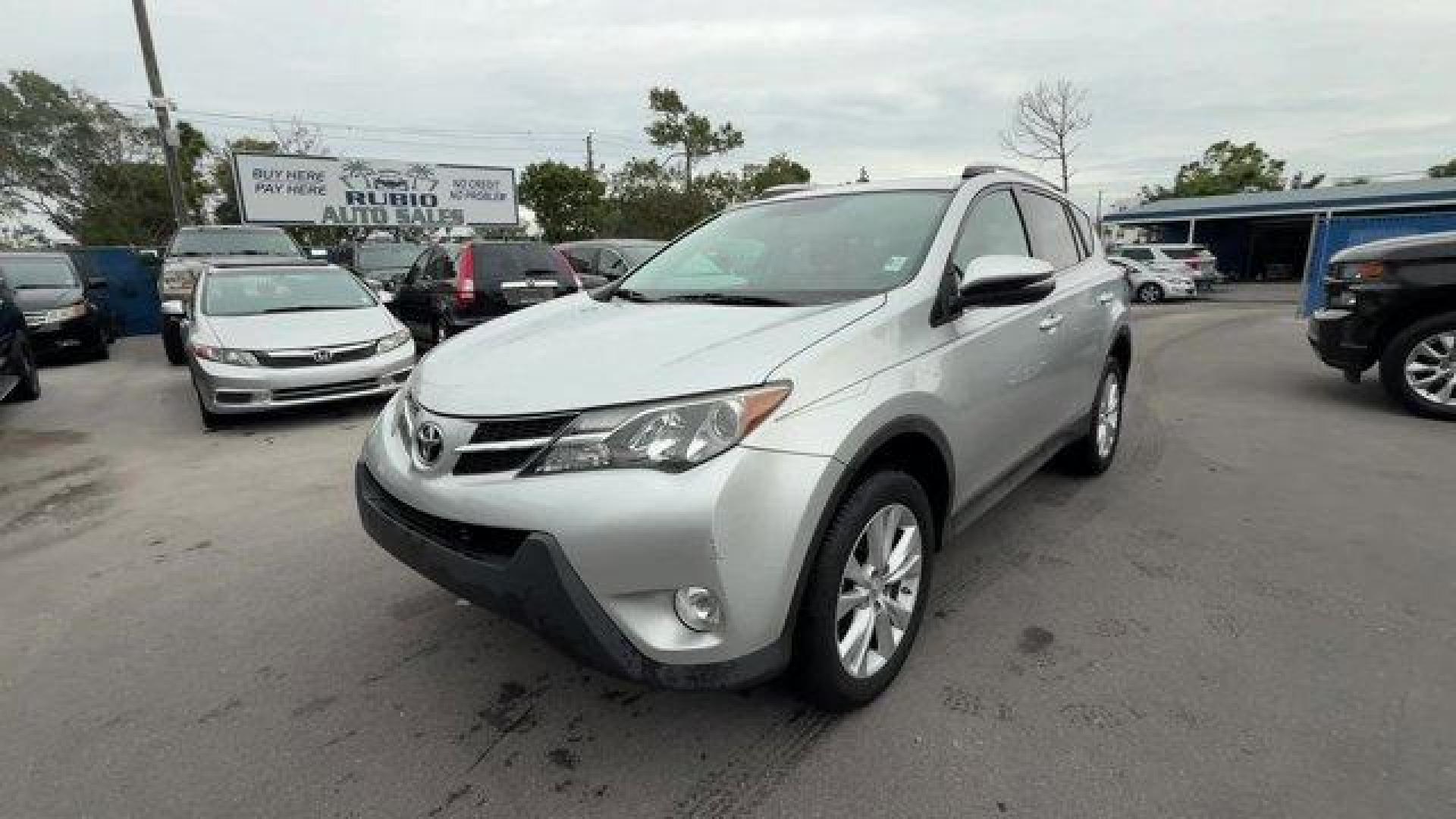 2013 Silver Toyota RAV4 (2T3YFREV4DW) with an 4 2.5L engine, Automatic transmission, located at 27610 S Dixie Hwy, Homestead, FL, 33032, (305) 749-2348, 25.510241, -80.438301 - IIHS Top Safety Pick. Only 132,616 Miles! Scores 31 Highway MPG and 24 City MPG! This Toyota RAV4 delivers a Gas I4 2.5L/152 engine powering this Automatic transmission. Washer linked variable intermittent windshield wiper, Traction control (TRAC), Tire pressure warning system.* This Toyota RAV4 Fea - Photo#0