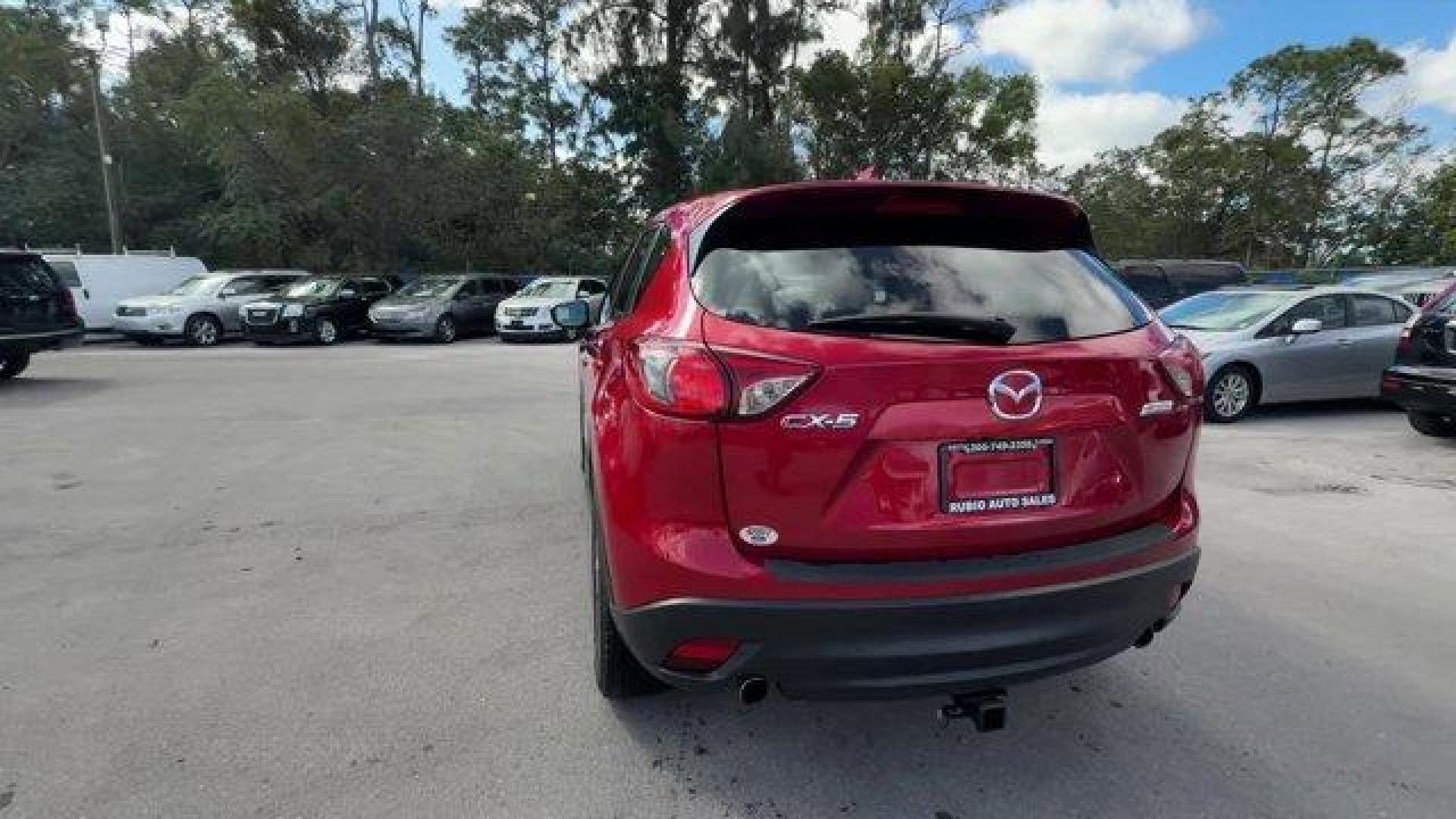 2016 Soul Red Metallic /Black Mazda CX-5 (JM3KE2CY4G0) with an 4 2.5 L engine, Automatic transmission, located at 27610 S Dixie Hwy, Homestead, FL, 33032, (305) 749-2348, 25.510241, -80.438301 - Only 10,120 Miles! Boasts 33 Highway MPG and 26 City MPG! This Mazda CX-5 delivers a Regular Unleaded I-4 2.5 L/152 engine powering this Automatic transmission. SOUL RED METALLIC PAINT, SOUL RED METALLIC, BLACK, CLOTH SEAT TRIM.*This Mazda CX-5 Comes Equipped with These Options *Wheels: 17 x 7J Alum - Photo#3