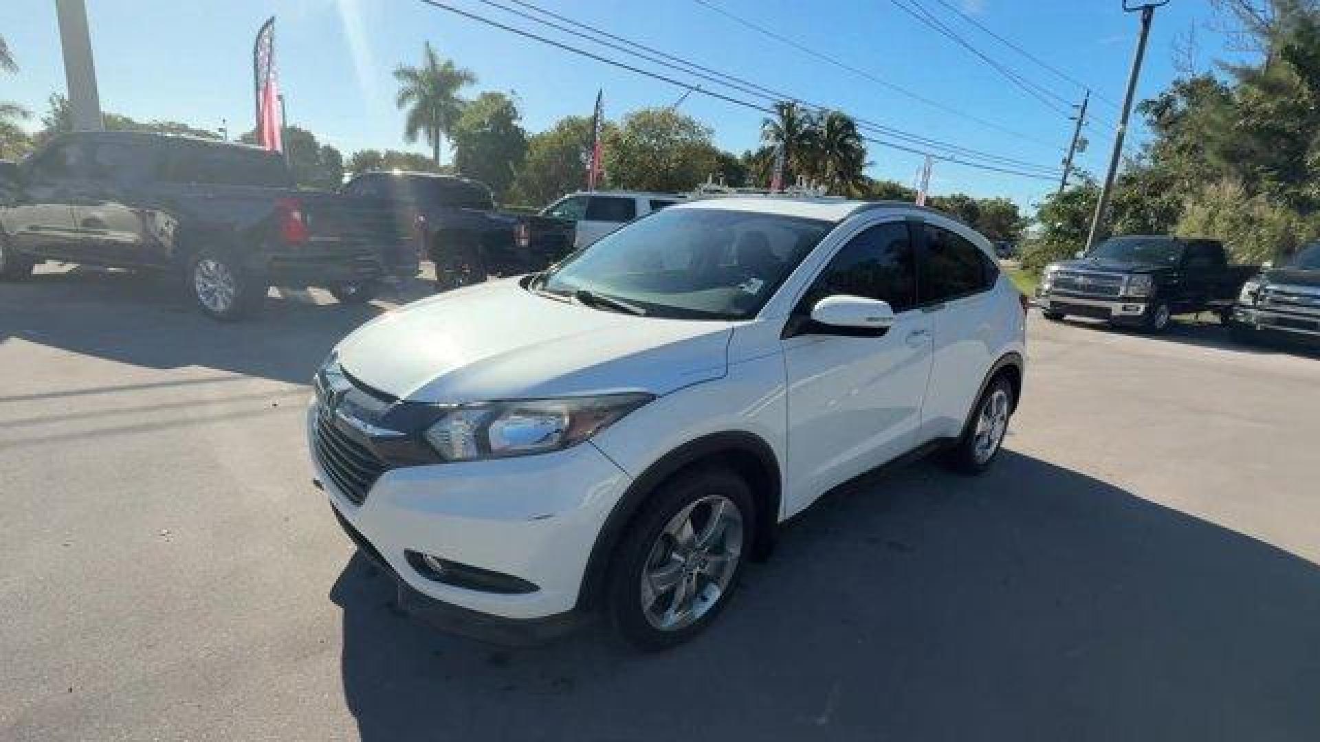 2017 White Honda HR-V (3CZRU5H74HM) with an 4 1.8 L engine, Variable transmission, located at 27610 S Dixie Hwy, Homestead, FL, 33032, (305) 749-2348, 25.510241, -80.438301 - KBB.com Brand Image Awards. Delivers 34 Highway MPG and 28 City MPG! This Honda HR-V boasts a Regular Unleaded I-4 1.8 L/110 engine powering this Variable transmission. Wheels: 17 Alloy, VSA Electronic Stability Control (ESC), Variable Intermittent Wipers.* This Honda HR-V Features the Following Opt - Photo#0