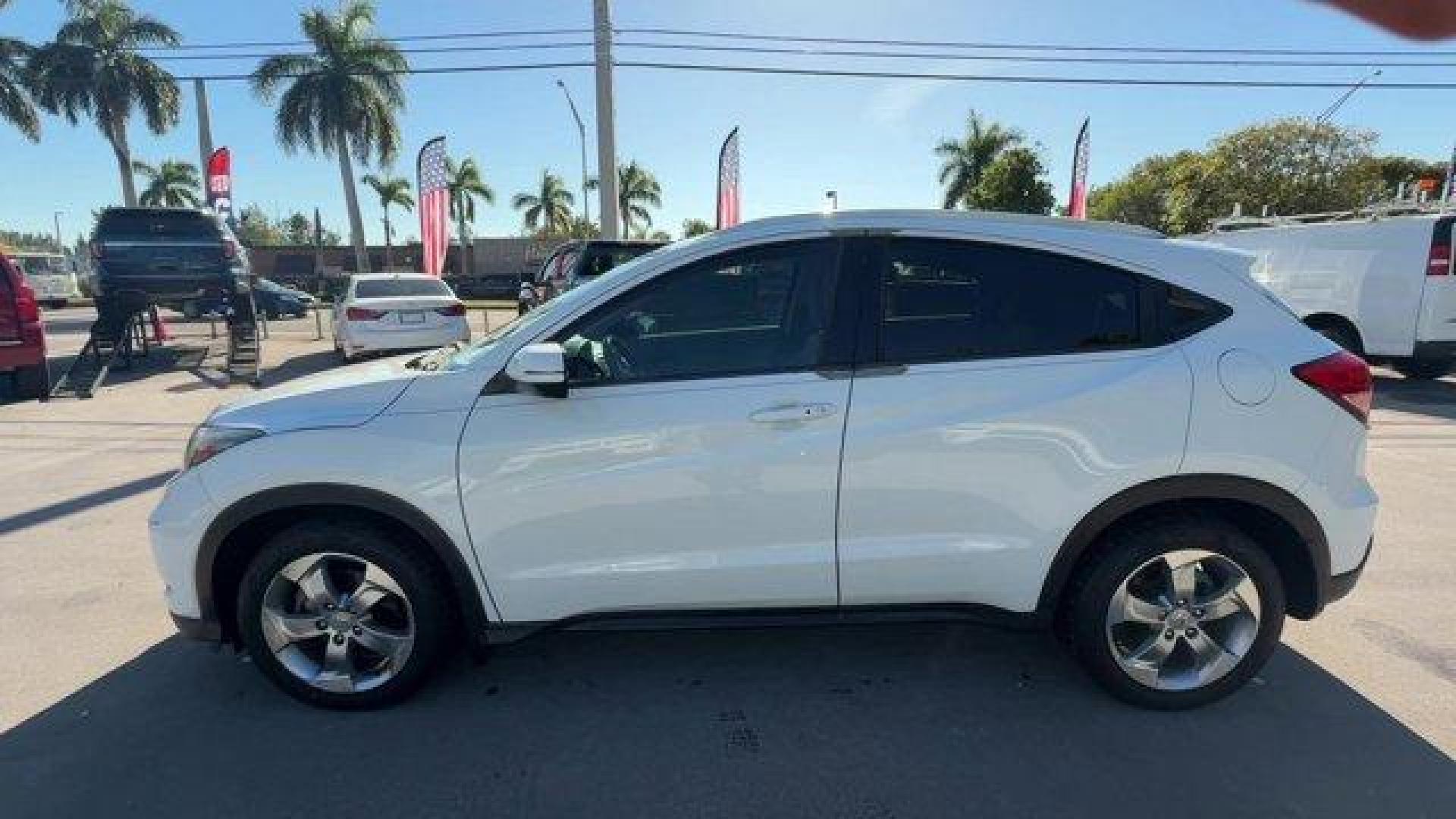 2017 White Honda HR-V (3CZRU5H74HM) with an 4 1.8 L engine, Variable transmission, located at 27610 S Dixie Hwy, Homestead, FL, 33032, (305) 749-2348, 25.510241, -80.438301 - KBB.com Brand Image Awards. Delivers 34 Highway MPG and 28 City MPG! This Honda HR-V boasts a Regular Unleaded I-4 1.8 L/110 engine powering this Variable transmission. Wheels: 17 Alloy, VSA Electronic Stability Control (ESC), Variable Intermittent Wipers.* This Honda HR-V Features the Following Opt - Photo#1