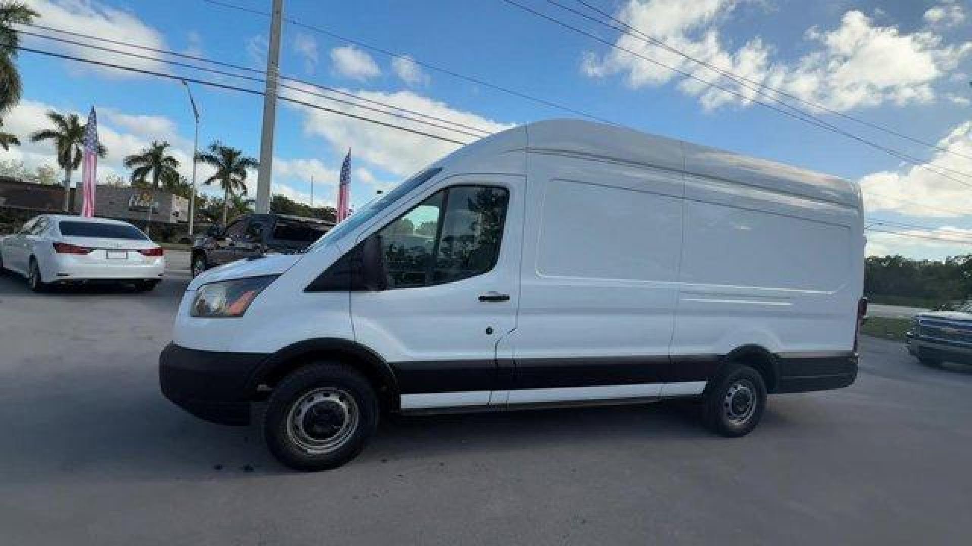 2018 White Ford Transit Van (1FTYR3XM4JK) with an 6 3.7 L engine, Automatic transmission, located at 27610 S Dixie Hwy, Homestead, FL, 33032, (305) 749-2348, 25.510241, -80.438301 - KBB.com Brand Image Awards. This Ford Transit Van boasts a Regular Unleaded V-6 3.7 L/228 engine powering this Automatic transmission. ENGINE: 3.7L TI-VCT V6 W/98F -inc: SEIC capability, Wheels: 16 Steel w/Black Center Hubcap, Wheels w/Silver Accents.*This Ford Transit Van Comes Equipped with These - Photo#1