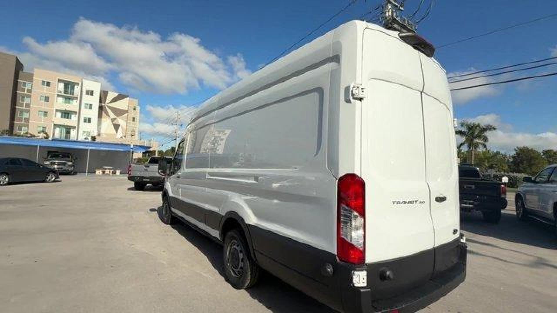 2018 White Ford Transit Van (1FTYR3XM4JK) with an 6 3.7 L engine, Automatic transmission, located at 27610 S Dixie Hwy, Homestead, FL, 33032, (305) 749-2348, 25.510241, -80.438301 - KBB.com Brand Image Awards. This Ford Transit Van boasts a Regular Unleaded V-6 3.7 L/228 engine powering this Automatic transmission. ENGINE: 3.7L TI-VCT V6 W/98F -inc: SEIC capability, Wheels: 16 Steel w/Black Center Hubcap, Wheels w/Silver Accents.*This Ford Transit Van Comes Equipped with These - Photo#2