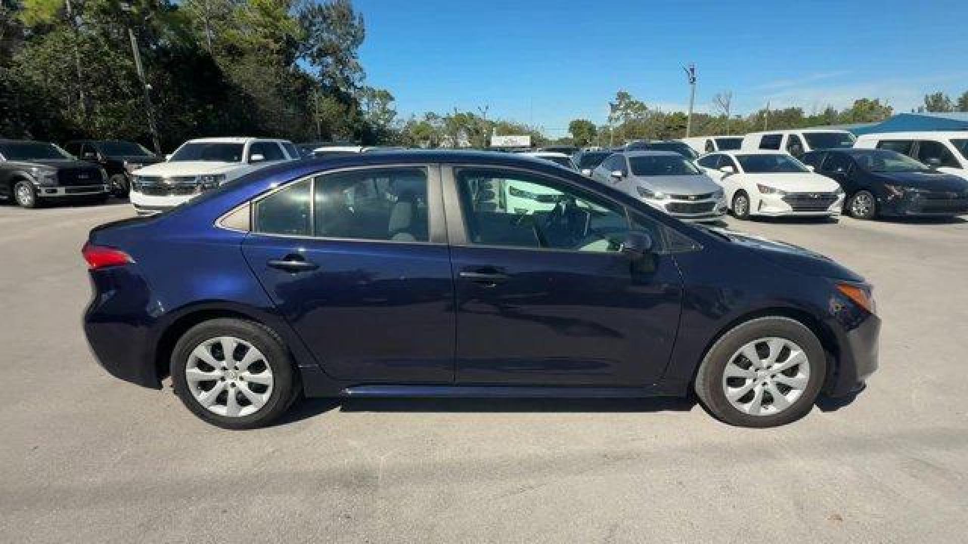 2021 Blue Toyota Corolla (5YFEPMAE9MP) with an 4 1.8 L engine, Variable transmission, located at 27610 S Dixie Hwy, Homestead, FL, 33032, (305) 749-2348, 25.510241, -80.438301 - Only 46,270 Miles! Boasts 38 Highway MPG and 30 City MPG! This Toyota Corolla boasts a Regular Unleaded I-4 1.8 L/110 engine powering this Variable transmission. Wheels: 16 Wide Vent Steel, Wheels w/Full Wheel Covers, Variable Intermittent Wipers.* This Toyota Corolla Features the Following Options - Photo#5