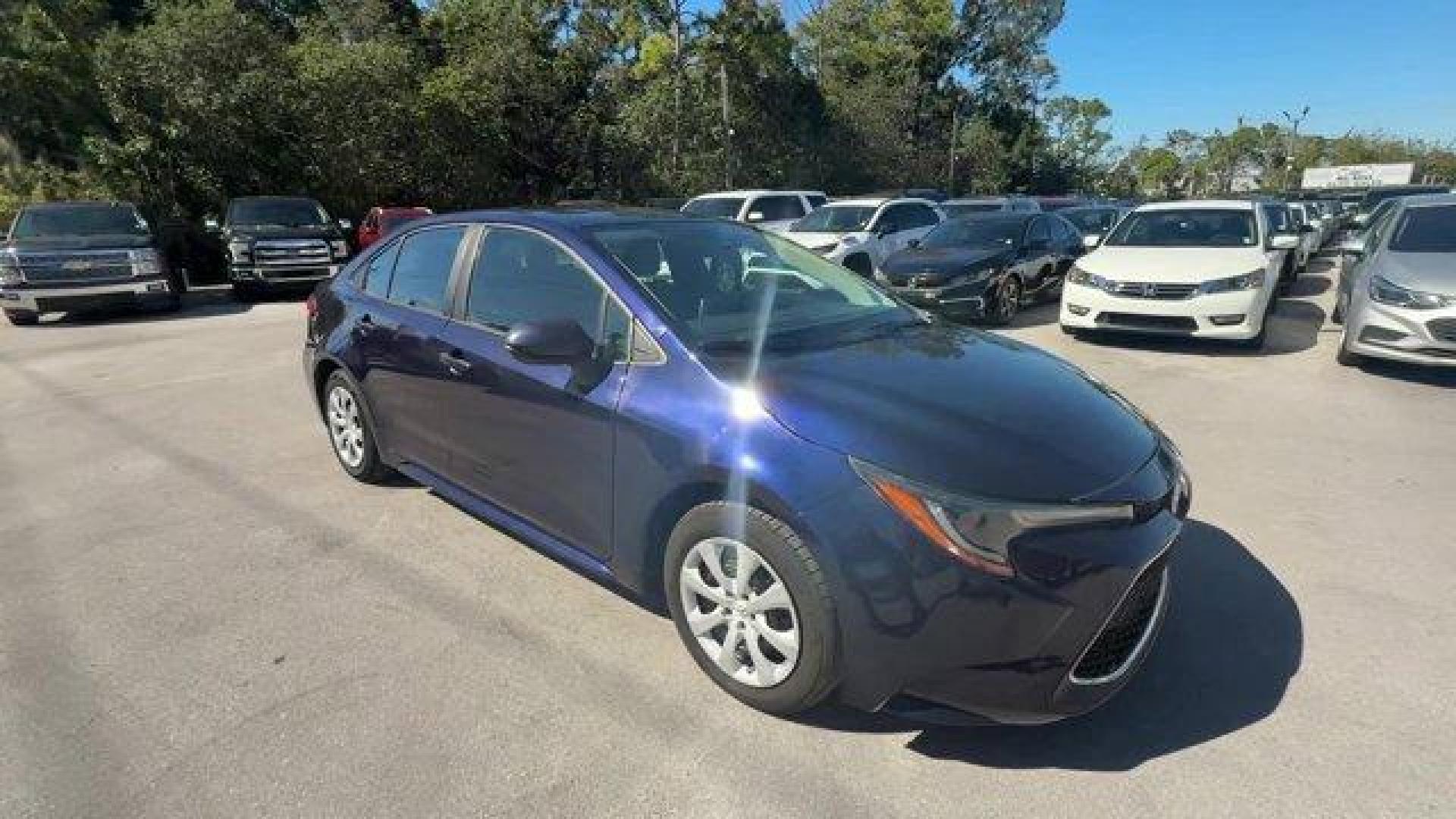 2021 Blue Toyota Corolla (5YFEPMAE9MP) with an 4 1.8 L engine, Variable transmission, located at 27610 S Dixie Hwy, Homestead, FL, 33032, (305) 749-2348, 25.510241, -80.438301 - Only 46,270 Miles! Boasts 38 Highway MPG and 30 City MPG! This Toyota Corolla boasts a Regular Unleaded I-4 1.8 L/110 engine powering this Variable transmission. Wheels: 16 Wide Vent Steel, Wheels w/Full Wheel Covers, Variable Intermittent Wipers.* This Toyota Corolla Features the Following Options - Photo#6