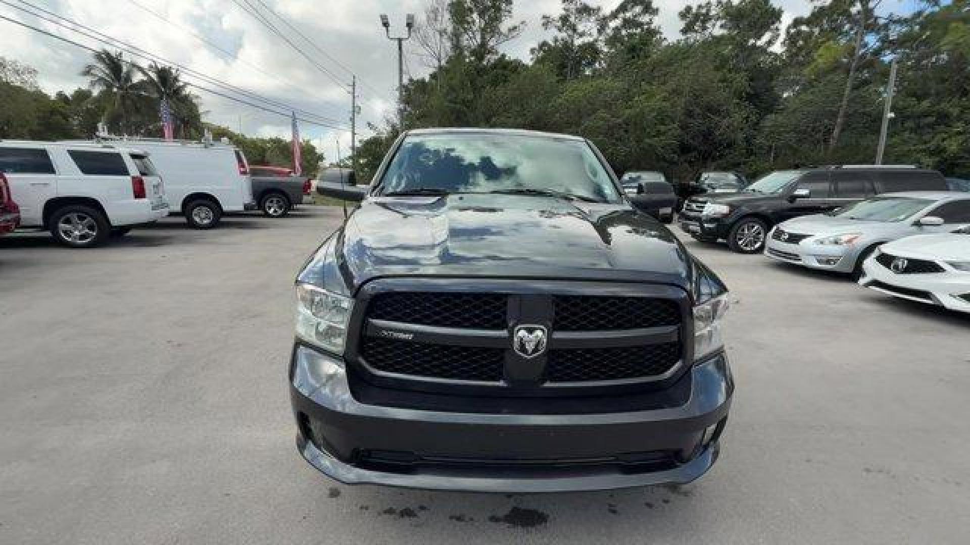 2014 Maximum Steel Metallic Clearcoat /Diesel Gray/Black Ram 1500 (1C6RR7FT7ES) with an 8 5.7 L engine, Automatic transmission, located at 27610 S Dixie Hwy, Homestead, FL, 33032, (305) 749-2348, 25.510241, -80.438301 - Delivers 21 Highway MPG and 15 City MPG! This Ram 1500 boasts a Regular Unleaded V-8 5.7 L/345 engine powering this Automatic transmission. WHEELS: 20 X 9 CHROME CLAD ALUMINUM -inc: Locking Lug Nuts, Tires: P275/60R20 OWL AS, TRANSMISSION: 8-SPEED AUTOMATIC (8HP70), TRAILER TOW MIRRORS and BRAKE G - Photo#7