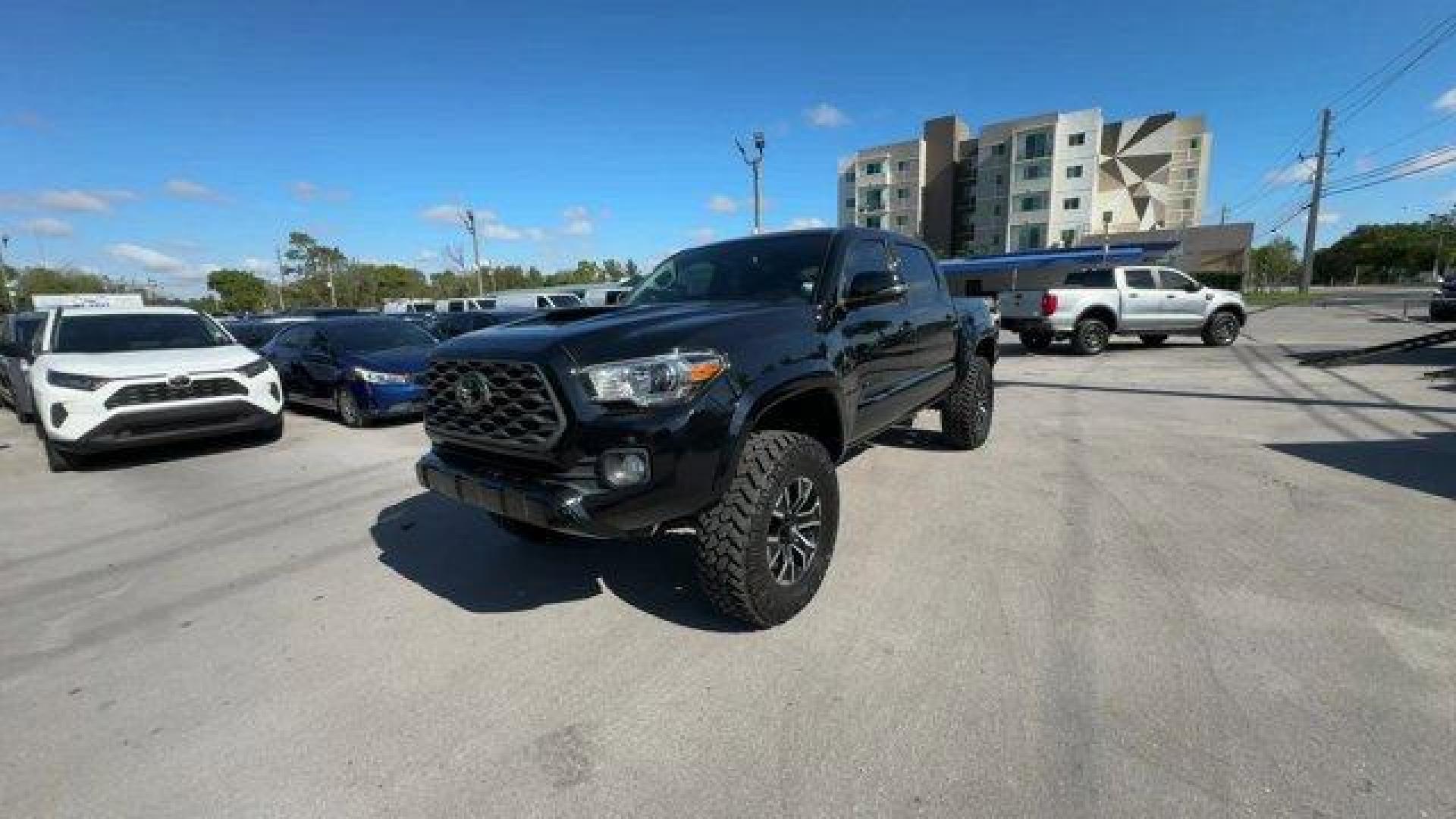 2020 Black Toyota Tacoma 4WD (3TYCZ5AN3LT) with an 6 3.5 L engine, Automatic transmission, located at 27610 S Dixie Hwy, Homestead, FL, 33032, (305) 749-2348, 25.510241, -80.438301 - Only 43,561 Miles! Scores 22 Highway MPG and 18 City MPG! This Toyota Tacoma 4WD delivers a Regular Unleaded V-6 3.5 L/211 engine powering this Automatic transmission. Wi-Fi Connect with up to 2GB within Mobile Hotspot Internet Access, Variable Intermittent Wipers, Transmission: 6-Speed Automatic -i - Photo#0