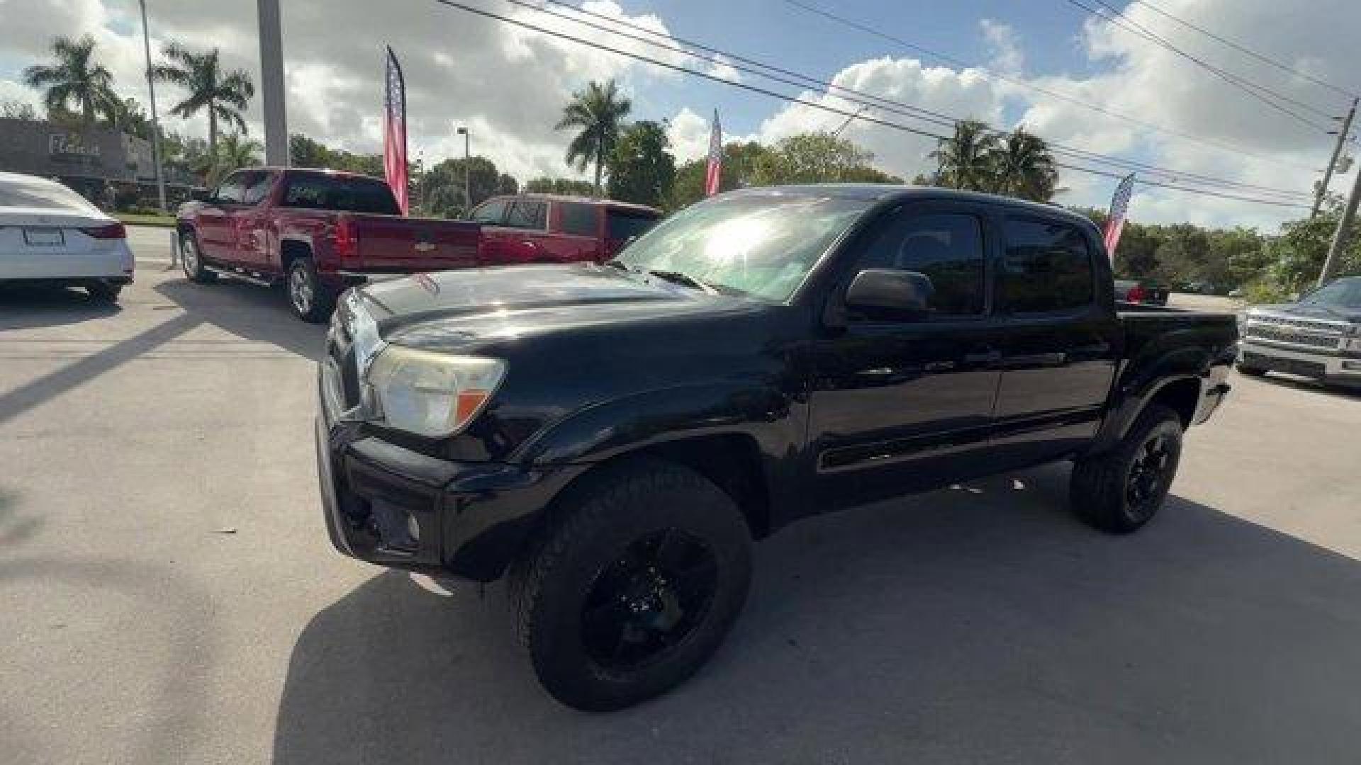 2014 Black Toyota Tacoma (5TFJU4GN3EX) with an 6 4.0 L engine, Automatic transmission, located at 27610 S Dixie Hwy, Homestead, FL, 33032, (305) 749-2348, 25.510241, -80.438301 - KBB.com Best Resale Value Awards. Only 104,374 Miles! Delivers 21 Highway MPG and 17 City MPG! This Toyota Tacoma boasts a Regular Unleaded V-6 4.0 L/241 engine powering this Automatic transmission. Wheels: 16 x 7J+30 Style Steel, Urethane Gear Shifter Material, Transmission: 5-Speed Automatic w/ECT - Photo#0