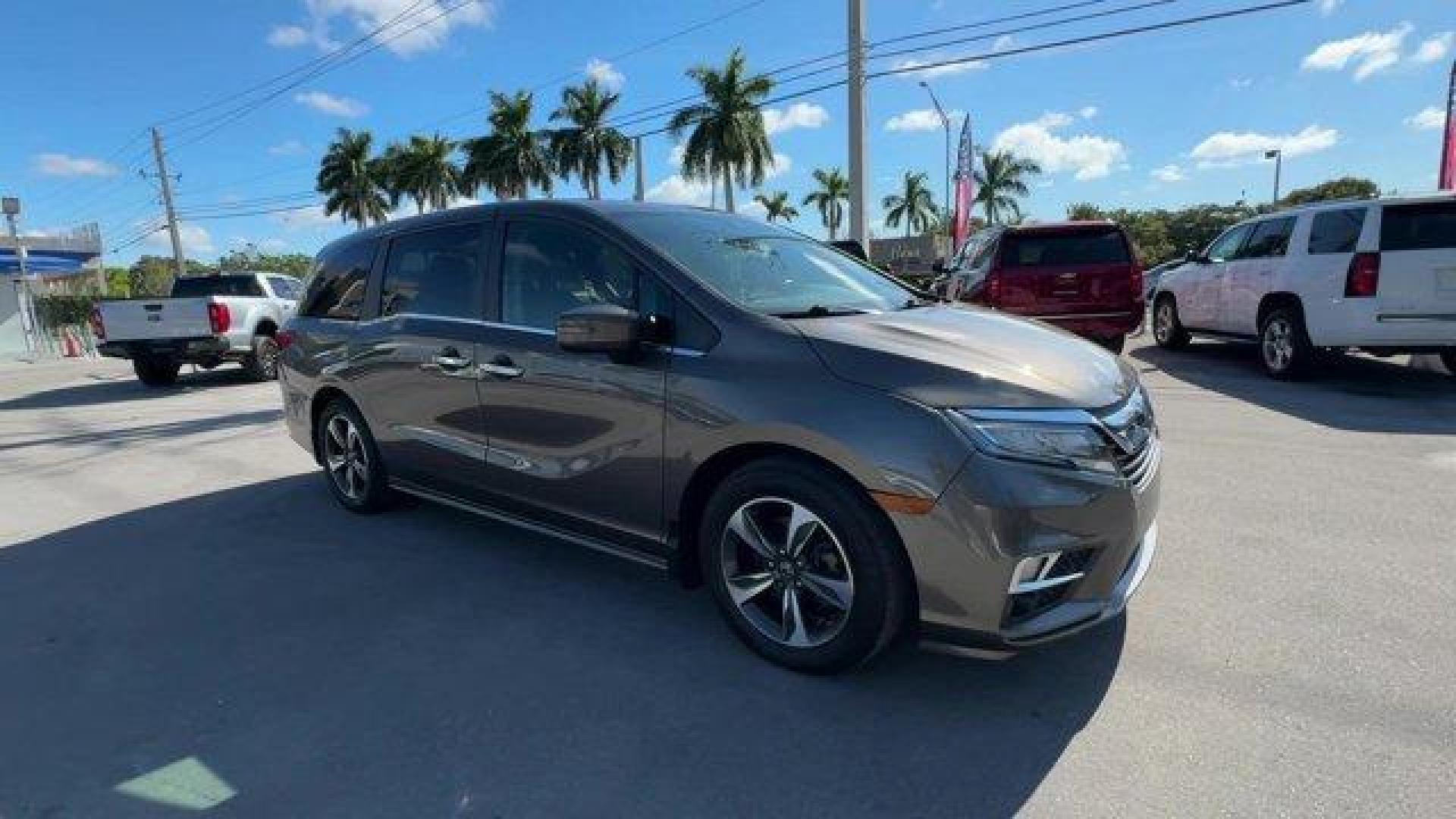 2020 Gray Honda Odyssey (5FNRL6H89LB) with an 6 3.5 L engine, Automatic transmission, located at 27610 S Dixie Hwy, Homestead, FL, 33032, (305) 749-2348, 25.510241, -80.438301 - ALG Residual Value Awards, Residual Value Awards. Delivers 28 Highway MPG and 19 City MPG! This Honda Odyssey boasts a Regular Unleaded V-6 3.5 L/212 engine powering this Automatic transmission. Wheels: 18 Machine-Finished Alloy -inc: dark gray insert, VSA Electronic Stability Control (ESC), Vinyl D - Photo#6