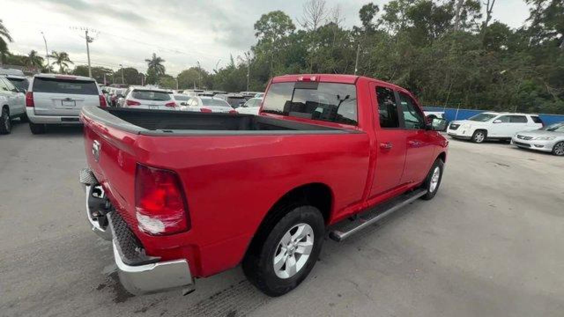 2017 Flame Red Clearcoat /Diesel Gray/Black Ram 1500 (1C6RR6GG5HS) with an 6 3.6 L engine, Automatic transmission, located at 27610 S Dixie Hwy, Homestead, FL, 33032, (305) 749-2348, 25.510241, -80.438301 - Boasts 25 Highway MPG and 17 City MPG! This Ram 1500 boasts a Regular Unleaded V-6 3.6 L/220 engine powering this Automatic transmission. WHEELS: 17 X 7 ALUMINUM (STD), WHEEL TO WHEEL SIDE STEPS, UNDER RAIL BOX BEDLINER.*This Ram 1500 Comes Equipped with These Options *QUICK ORDER PACKAGE 22G SLT -i - Photo#4