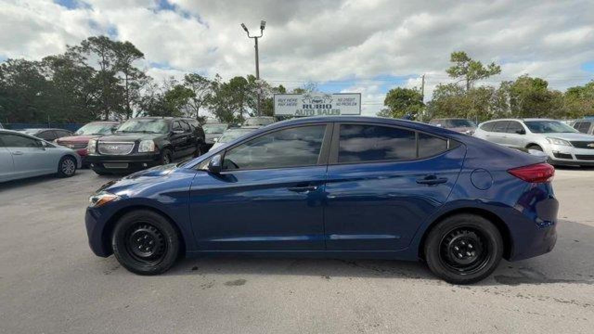 2017 Lakeside Blue /Gray Hyundai Elantra SE 6AT (5NPD74LF4HH) with an 4 2.0 L engine, Automatic transmission, located at 27610 S Dixie Hwy, Homestead, FL, 33032, (305) 749-2348, 25.510241, -80.438301 - IIHS Top Safety Pick+, Top Safety Pick+. Boasts 38 Highway MPG and 29 City MPG! This Hyundai Elantra delivers a Regular Unleaded I-4 2.0 L/122 engine powering this Automatic transmission. REVERSIBLE CARGO TRAY, LAKESIDE BLUE, GRAY, PREMIUM CLOTH SEAT TRIM.*This Hyundai Elantra Comes Equipped with Th - Photo#1