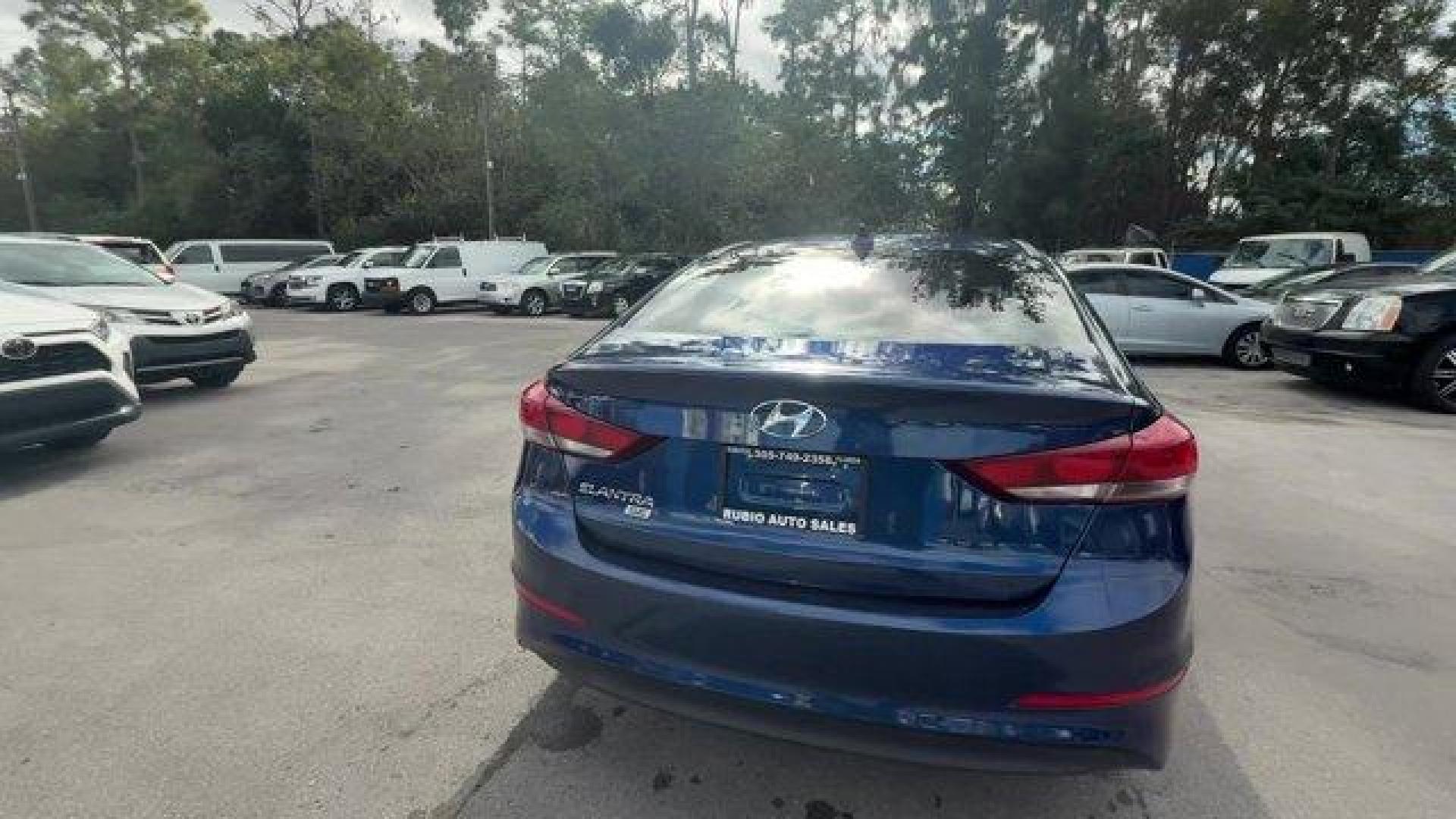 2017 Lakeside Blue /Gray Hyundai Elantra SE 6AT (5NPD74LF4HH) with an 4 2.0 L engine, Automatic transmission, located at 27610 S Dixie Hwy, Homestead, FL, 33032, (305) 749-2348, 25.510241, -80.438301 - IIHS Top Safety Pick+, Top Safety Pick+. Boasts 38 Highway MPG and 29 City MPG! This Hyundai Elantra delivers a Regular Unleaded I-4 2.0 L/122 engine powering this Automatic transmission. REVERSIBLE CARGO TRAY, LAKESIDE BLUE, GRAY, PREMIUM CLOTH SEAT TRIM.*This Hyundai Elantra Comes Equipped with Th - Photo#3