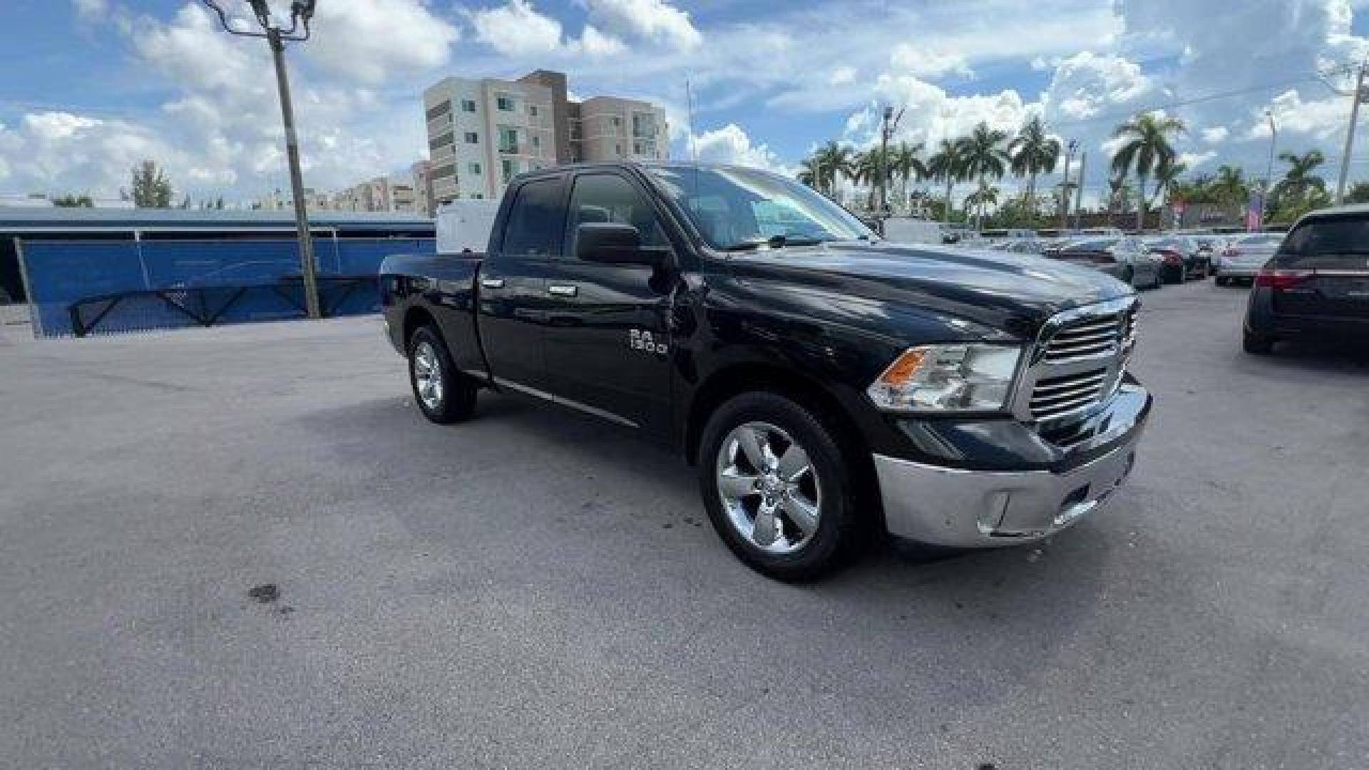 2015 Black Clearcoat /Diesel Gray/Black Ram 1500 Big Horn (1C6RR6GT0FS) with an 8 5.7 L engine, Automatic transmission, located at 27610 S Dixie Hwy, Homestead, FL, 33032, (305) 749-2348, 25.510241, -80.438301 - KBB.com Best Buy Awards Finalist. Scores 22 Highway MPG and 15 City MPG! This Ram 1500 delivers a Regular Unleaded V-8 5.7 L/345 engine powering this Automatic transmission. WHEELS: 20 X 8 CHROME CLAD ALUMINUM (STD), TRANSMISSION: 8-SPEED AUTOMATIC 8HP70, TIRES: P275/60R20 BSW AS -inc: Bridgestone B - Photo#6