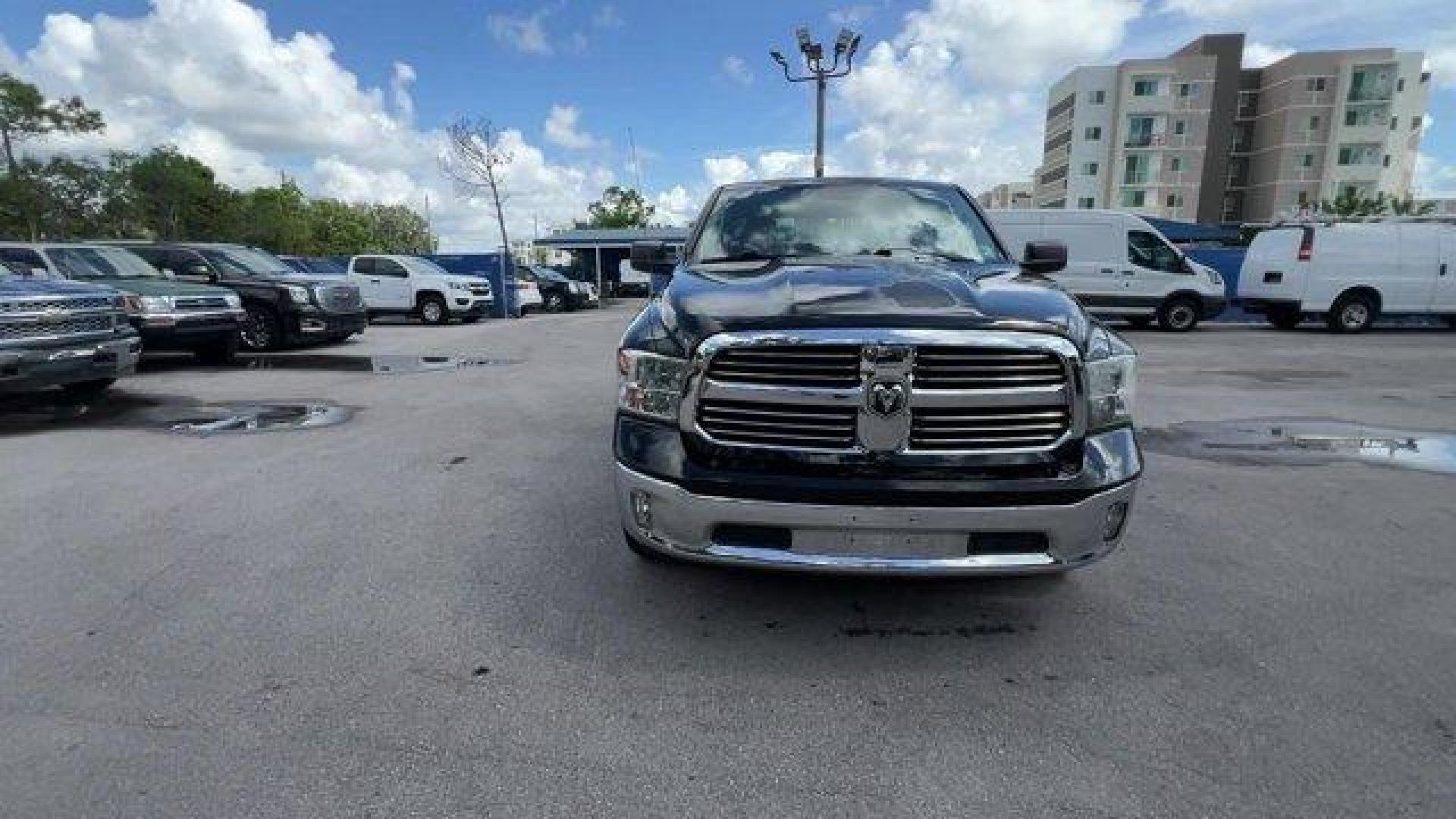 2015 Black Clearcoat /Diesel Gray/Black Ram 1500 Big Horn (1C6RR6GT0FS) with an 8 5.7 L engine, Automatic transmission, located at 27610 S Dixie Hwy, Homestead, FL, 33032, (305) 749-2348, 25.510241, -80.438301 - KBB.com Best Buy Awards Finalist. Scores 22 Highway MPG and 15 City MPG! This Ram 1500 delivers a Regular Unleaded V-8 5.7 L/345 engine powering this Automatic transmission. WHEELS: 20 X 8 CHROME CLAD ALUMINUM (STD), TRANSMISSION: 8-SPEED AUTOMATIC 8HP70, TIRES: P275/60R20 BSW AS -inc: Bridgestone B - Photo#7