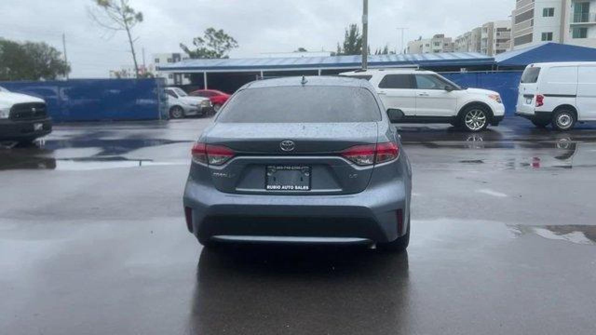 2020 Blue Toyota Corolla LE (5YFEPRAE3LP) with an 4 1.8 L engine, Variable transmission, located at 27610 S Dixie Hwy, Homestead, FL, 33032, (305) 749-2348, 25.510241, -80.438301 - KBB.com 10 Coolest New Cars Under $20,000. Scores 38 Highway MPG and 30 City MPG! This Toyota Corolla delivers a Regular Unleaded I-4 1.8 L/110 engine powering this Variable transmission. Wheels: 16 Wide Vent Steel, Wheels w/Full Wheel Covers, Variable Intermittent Wipers.*This Toyota Corolla Comes - Photo#5