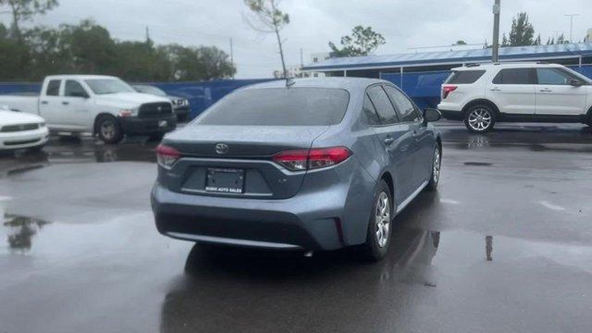 2020 Blue Toyota Corolla LE (5YFEPRAE3LP) with an 4 1.8 L engine, Variable transmission, located at 27610 S Dixie Hwy, Homestead, FL, 33032, (305) 749-2348, 25.510241, -80.438301 - KBB.com 10 Coolest New Cars Under $20,000. Scores 38 Highway MPG and 30 City MPG! This Toyota Corolla delivers a Regular Unleaded I-4 1.8 L/110 engine powering this Variable transmission. Wheels: 16 Wide Vent Steel, Wheels w/Full Wheel Covers, Variable Intermittent Wipers.*This Toyota Corolla Comes - Photo#7