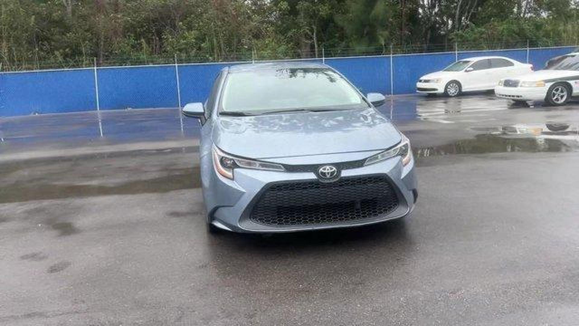 2020 Blue Toyota Corolla LE (5YFEPRAE3LP) with an 4 1.8 L engine, Variable transmission, located at 27610 S Dixie Hwy, Homestead, FL, 33032, (305) 749-2348, 25.510241, -80.438301 - KBB.com 10 Coolest New Cars Under $20,000. Scores 38 Highway MPG and 30 City MPG! This Toyota Corolla delivers a Regular Unleaded I-4 1.8 L/110 engine powering this Variable transmission. Wheels: 16 Wide Vent Steel, Wheels w/Full Wheel Covers, Variable Intermittent Wipers.*This Toyota Corolla Comes - Photo#10