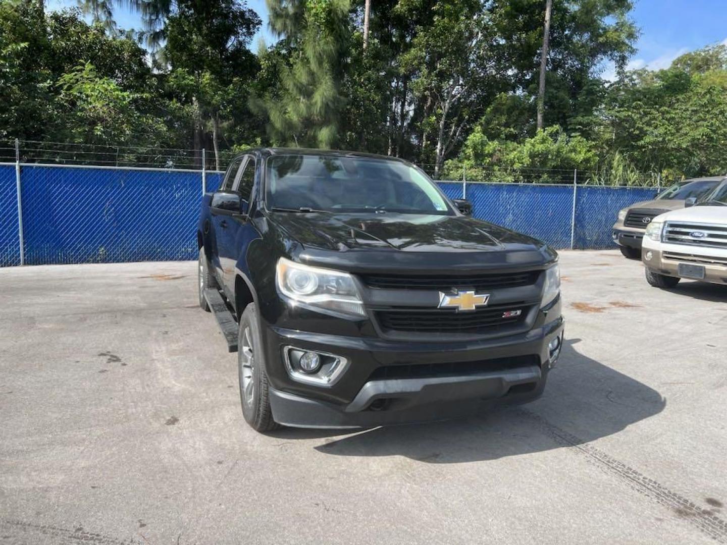 2018 Black /Black Chevrolet Colorado Z71 (1GCGTDEN7J1) with an V6 engine, Automatic transmission, located at 27610 S Dixie Hwy, Homestead, FL, 33032, (305) 749-2348, 25.510241, -80.438301 - Photo#1