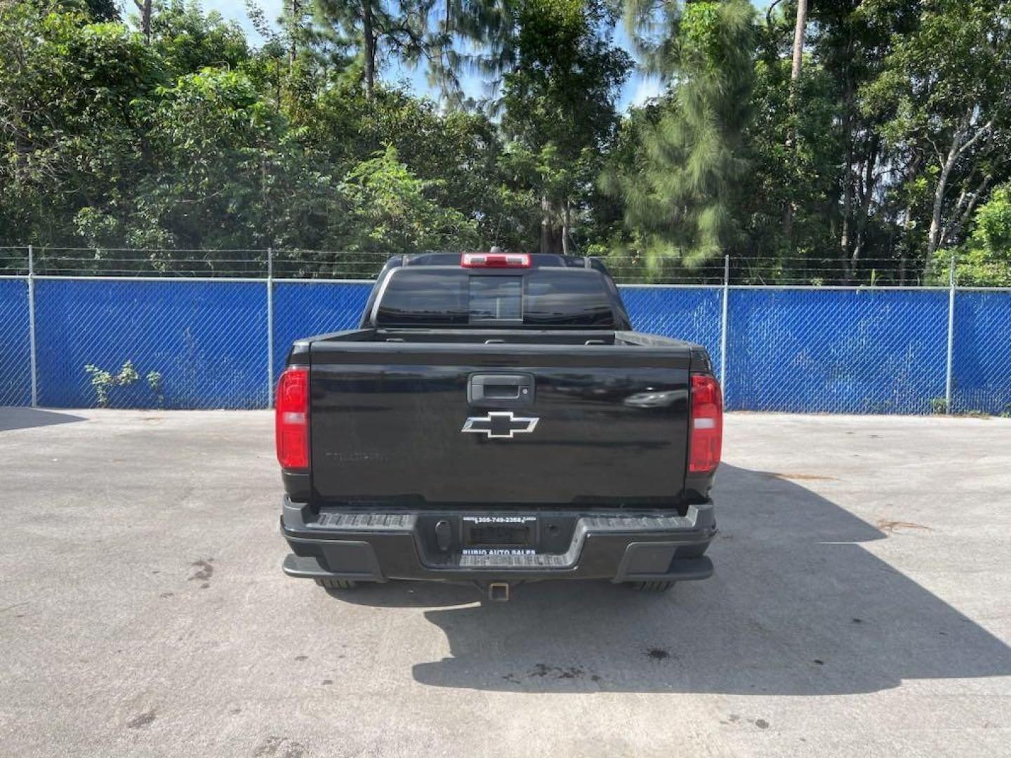 2018 Black /Black Chevrolet Colorado Z71 (1GCGTDEN7J1) with an V6 engine, Automatic transmission, located at 27610 S Dixie Hwy, Homestead, FL, 33032, (305) 749-2348, 25.510241, -80.438301 - Photo#3