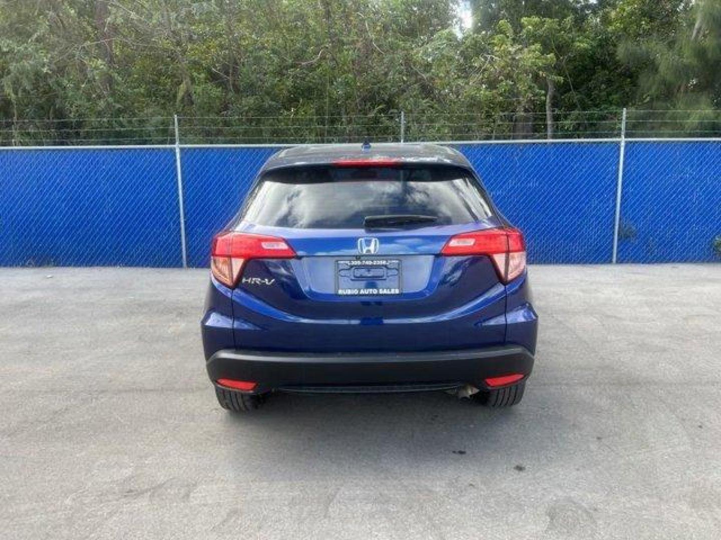 2016 Blue Honda HR-V LX (3CZRU5H34GM) with an 4 1.8 L engine, Variable transmission, located at 27610 S Dixie Hwy, Homestead, FL, 33032, (305) 749-2348, 25.510241, -80.438301 - Green Car Journal 2016 Green SUV of the Year. Delivers 35 Highway MPG and 28 City MPG! This Honda HR-V boasts a Regular Unleaded I-4 1.8 L/110 engine powering this Variable transmission. Wheels: 17 Alloy, VSA Electronic Stability Control (ESC), Urethane Gear Shifter Material.*This Honda HR-V Comes E - Photo#6