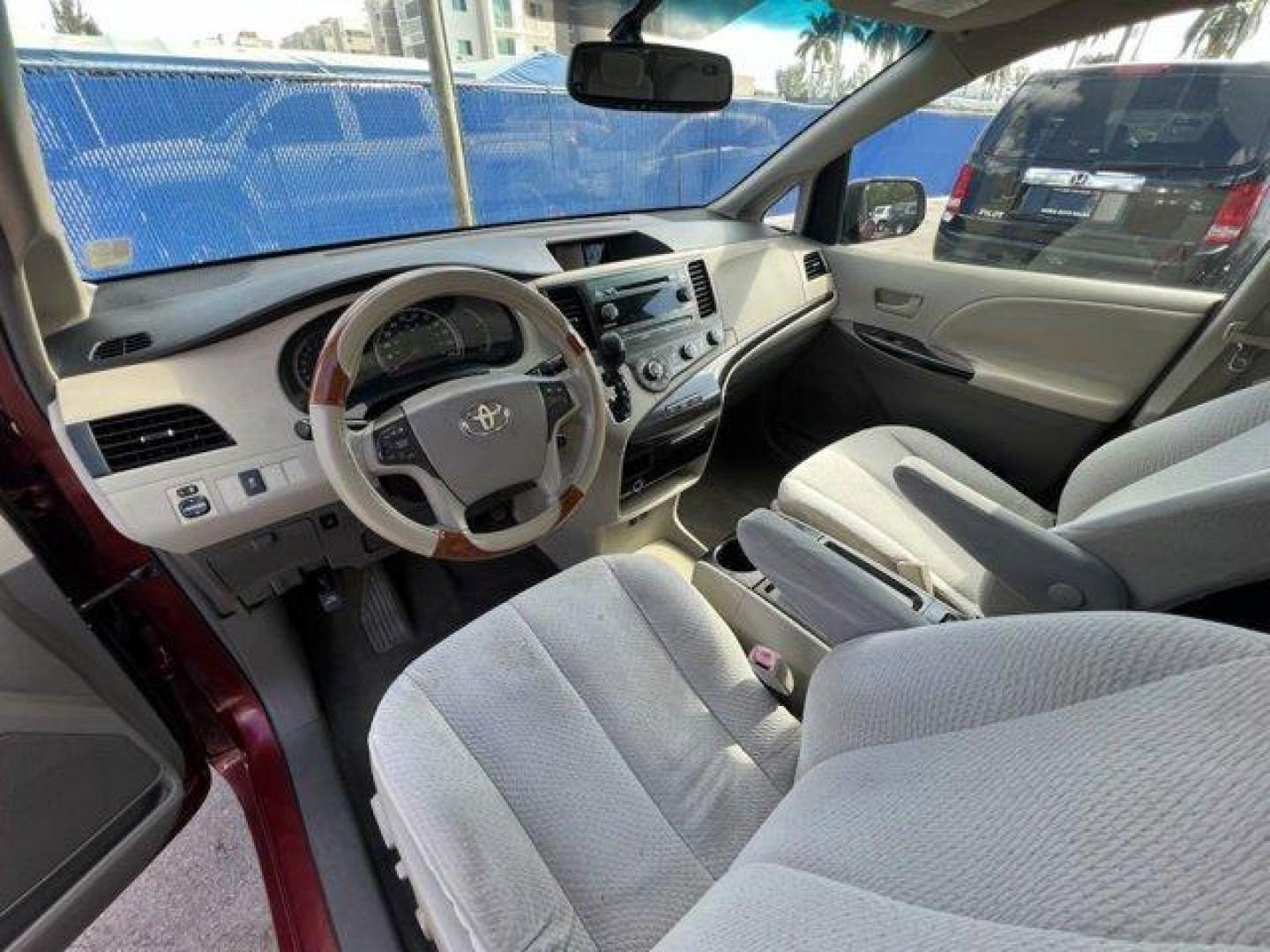 2011 Red Toyota Sienna Base (5TDKK3DC2BS) with an 6 3.5L engine, Automatic transmission, located at 27610 S Dixie Hwy, Homestead, FL, 33032, (305) 749-2348, 25.510241, -80.438301 - IIHS Top Safety Pick. Only 81,190 Miles! Scores 24 Highway MPG and 18 City MPG! This Toyota Sienna boasts a Gas V6 3.5L/211 engine powering this Automatic transmission. XM satellite radio (subscription required), Washer-linked variable intermittent wipers -inc: de-icer grid, Vehicle stability contro - Photo#9