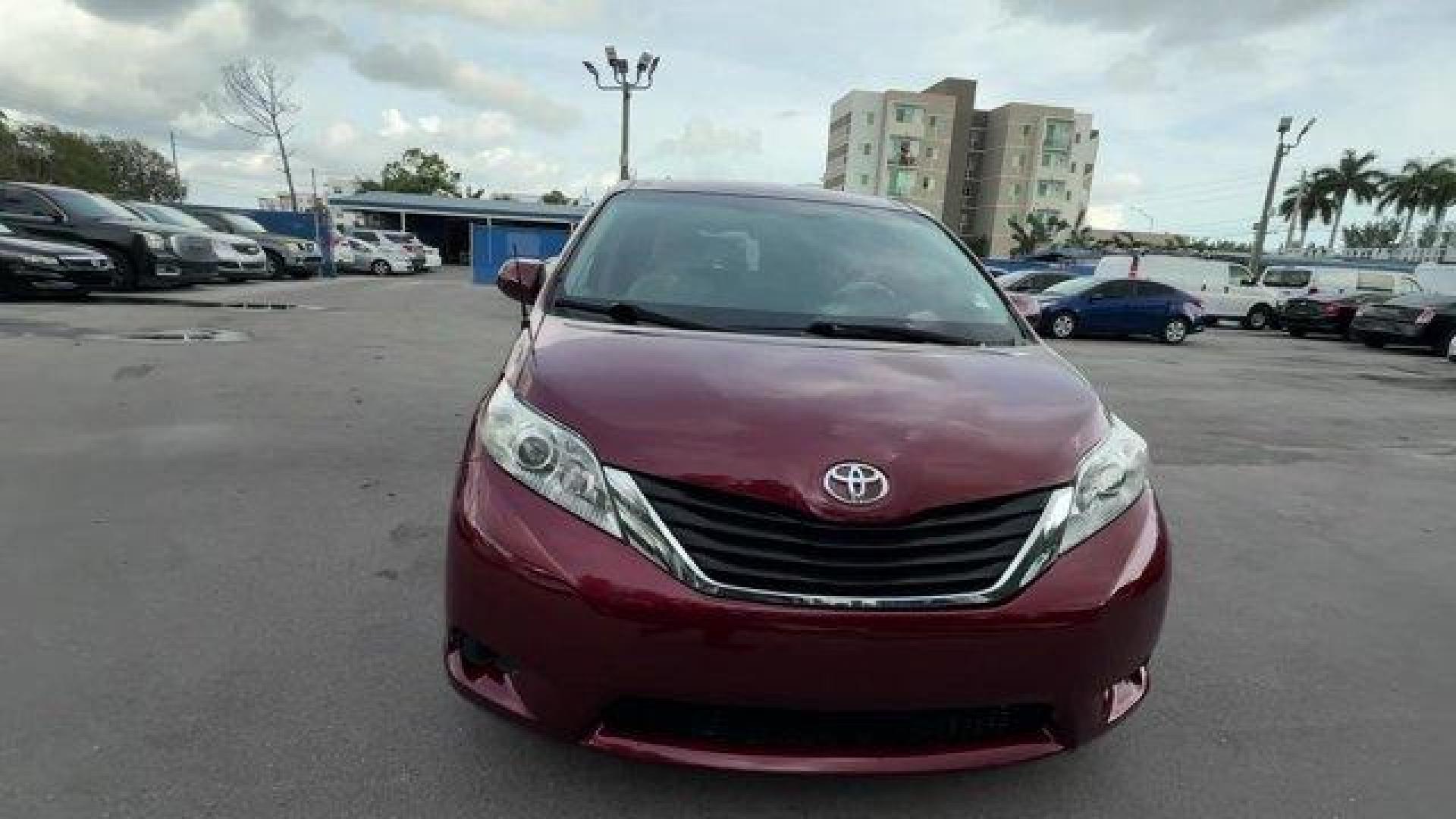 2011 Red Toyota Sienna Base (5TDKK3DC2BS) with an 6 3.5L engine, Automatic transmission, located at 27610 S Dixie Hwy, Homestead, FL, 33032, (305) 749-2348, 25.510241, -80.438301 - IIHS Top Safety Pick. Only 81,190 Miles! Scores 24 Highway MPG and 18 City MPG! This Toyota Sienna boasts a Gas V6 3.5L/211 engine powering this Automatic transmission. XM satellite radio (subscription required), Washer-linked variable intermittent wipers -inc: de-icer grid, Vehicle stability contro - Photo#7