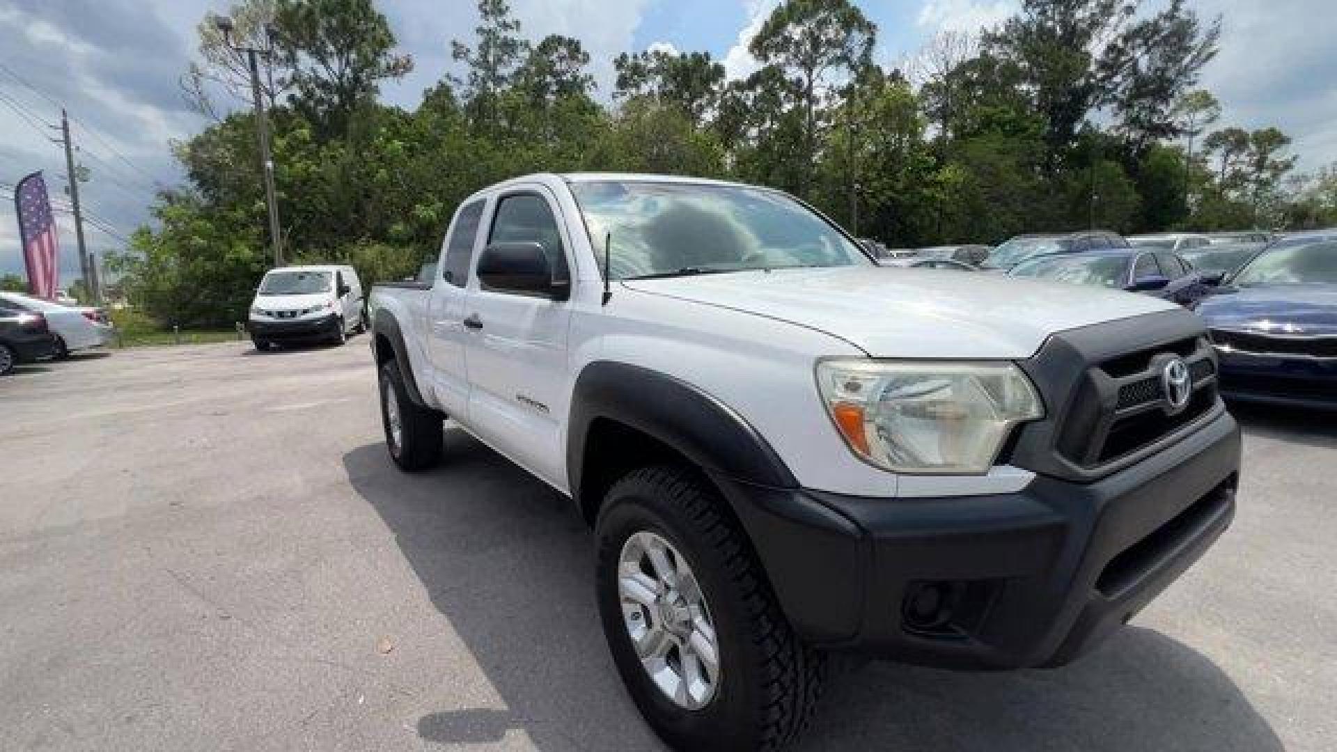 2014 White Toyota Tacoma PreRunner (5TFTX4GN0EX) with an 4 2.7 L engine, Automatic transmission, located at 27610 S Dixie Hwy, Homestead, FL, 33032, (305) 749-2348, 25.510241, -80.438301 - KBB.com Best Resale Value Awards. Delivers 24 Highway MPG and 19 City MPG! This Toyota Tacoma boasts a Regular Unleaded I-4 2.7 L/164 engine powering this Automatic transmission. Wheels: 16 x 7J+30 Style Steel, Urethane Gear Shifter Material, Transmission: 4-Speed Automatic w/ECT-i.* This Toyota Tac - Photo#6