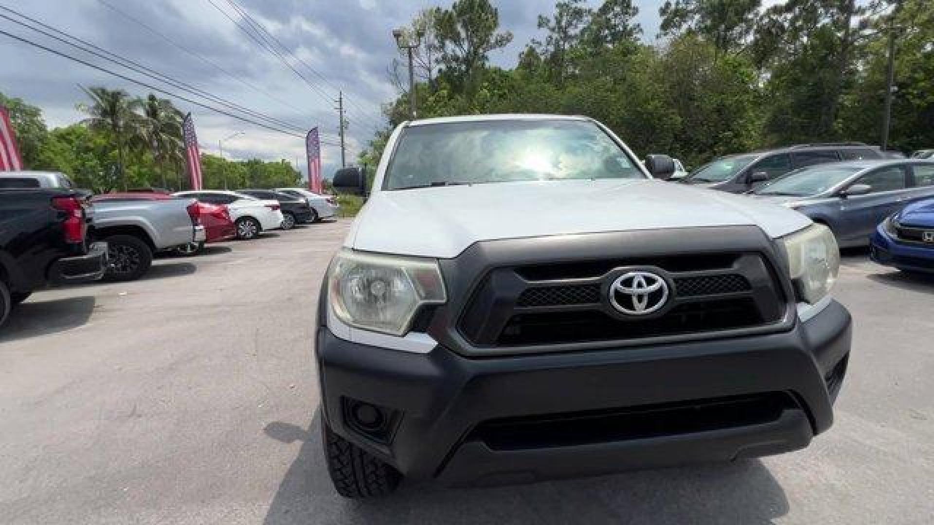 2014 White Toyota Tacoma PreRunner (5TFTX4GN0EX) with an 4 2.7 L engine, Automatic transmission, located at 27610 S Dixie Hwy, Homestead, FL, 33032, (305) 749-2348, 25.510241, -80.438301 - KBB.com Best Resale Value Awards. Delivers 24 Highway MPG and 19 City MPG! This Toyota Tacoma boasts a Regular Unleaded I-4 2.7 L/164 engine powering this Automatic transmission. Wheels: 16 x 7J+30 Style Steel, Urethane Gear Shifter Material, Transmission: 4-Speed Automatic w/ECT-i.* This Toyota Tac - Photo#7