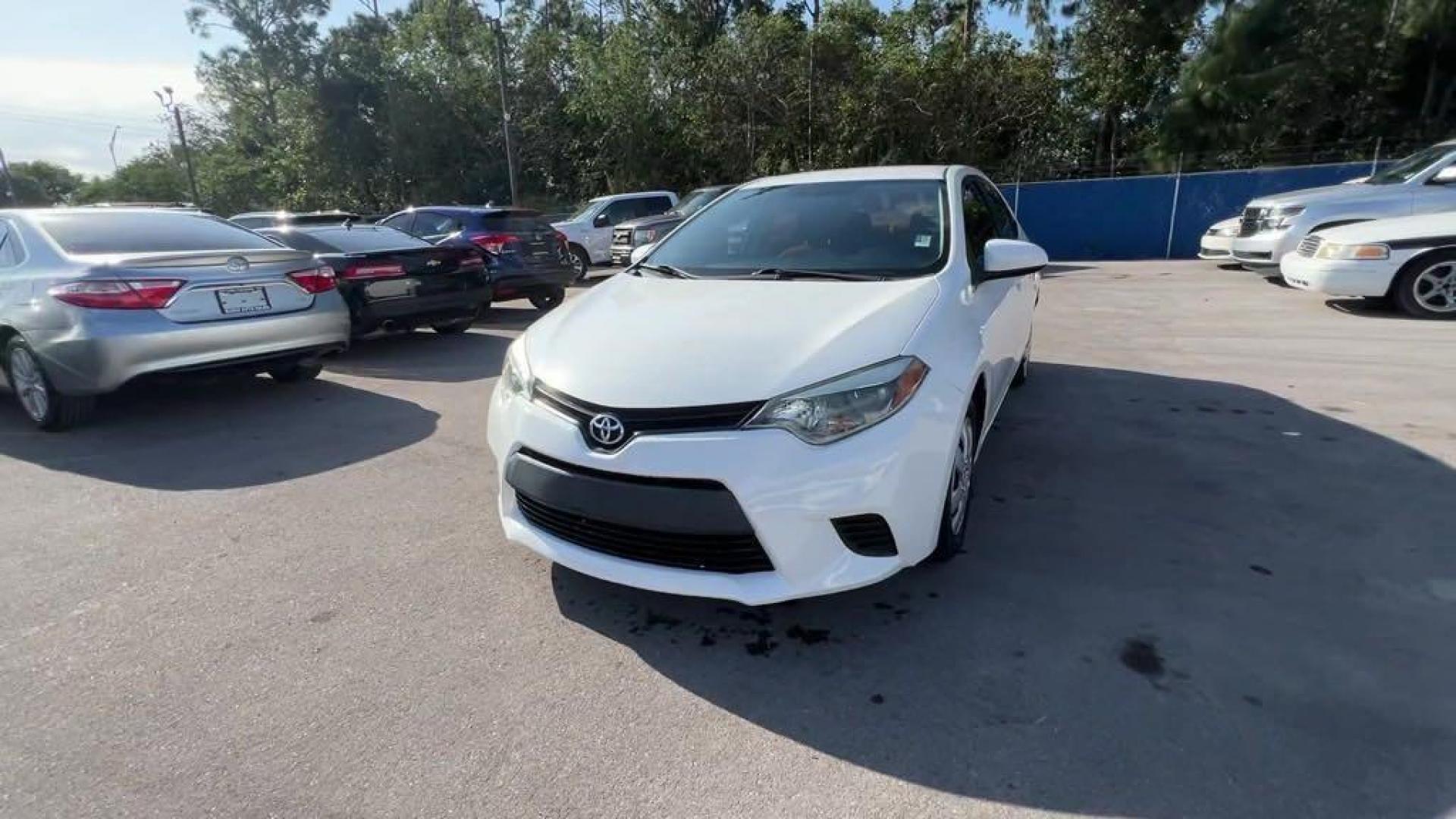 2014 Super White /Black Toyota Corolla L (5YFBURHE6EP) with an 1.8L I4 DOHC Dual VVT-i engine, Automatic transmission, located at 27610 S Dixie Hwy, Homestead, FL, 33032, (305) 749-2348, 25.510241, -80.438301 - Photo#0