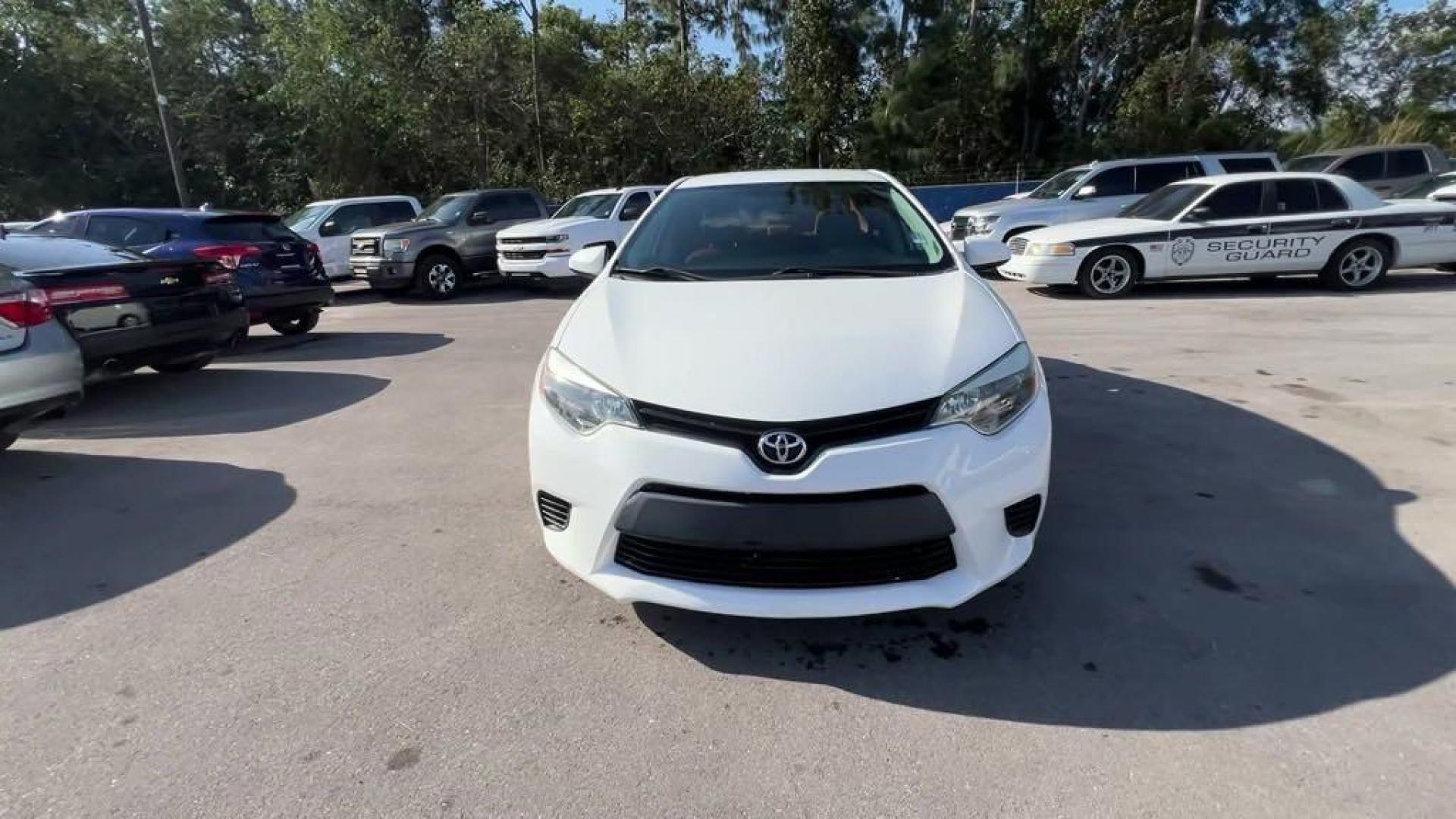 2014 Super White /Black Toyota Corolla L (5YFBURHE6EP) with an 1.8L I4 DOHC Dual VVT-i engine, Automatic transmission, located at 27610 S Dixie Hwy, Homestead, FL, 33032, (305) 749-2348, 25.510241, -80.438301 - Photo#7