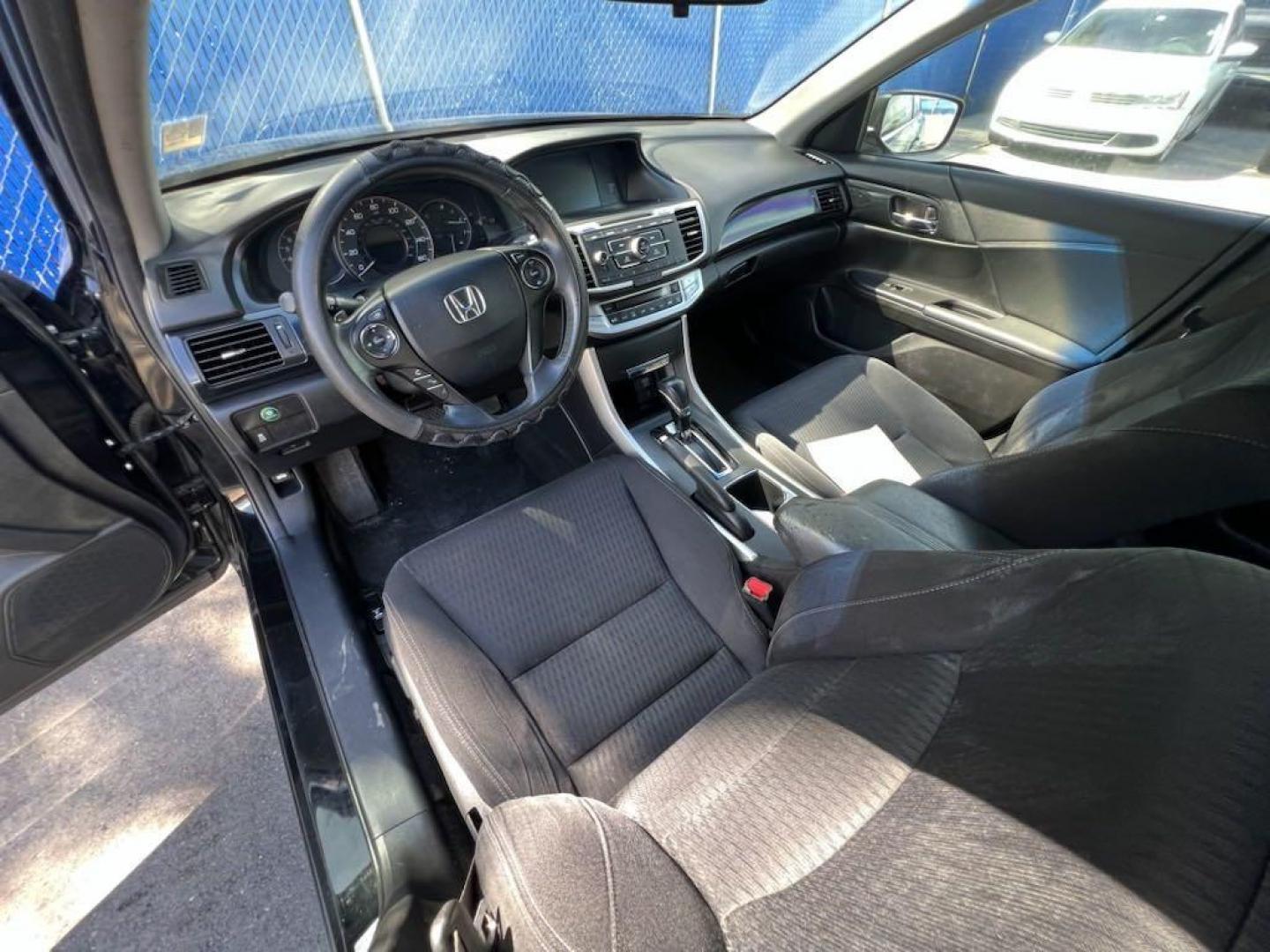 2013 Crystal Black Pearl Honda Accord Sport (1HGCR2F57DA) with an 2.4L I4 DOHC i-VTEC 16V engine, CVT transmission, located at 27610 S Dixie Hwy, Homestead, FL, 33032, (305) 749-2348, 25.510241, -80.438301 - Photo#8