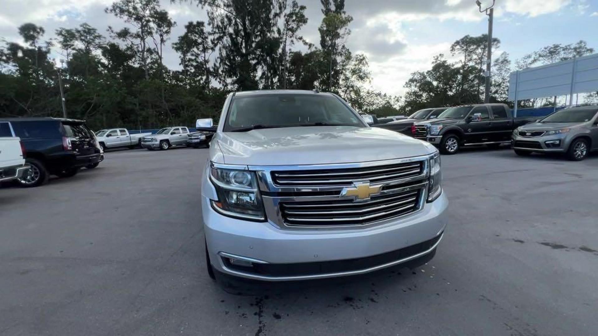 2016 Silver Ice Metallic /Jet Black Chevrolet Tahoe LTZ (1GNSCCKC0GR) with an EcoTec3 5.3L V8 engine, Automatic transmission, located at 27610 S Dixie Hwy, Homestead, FL, 33032, (305) 749-2348, 25.510241, -80.438301 - Photo#7