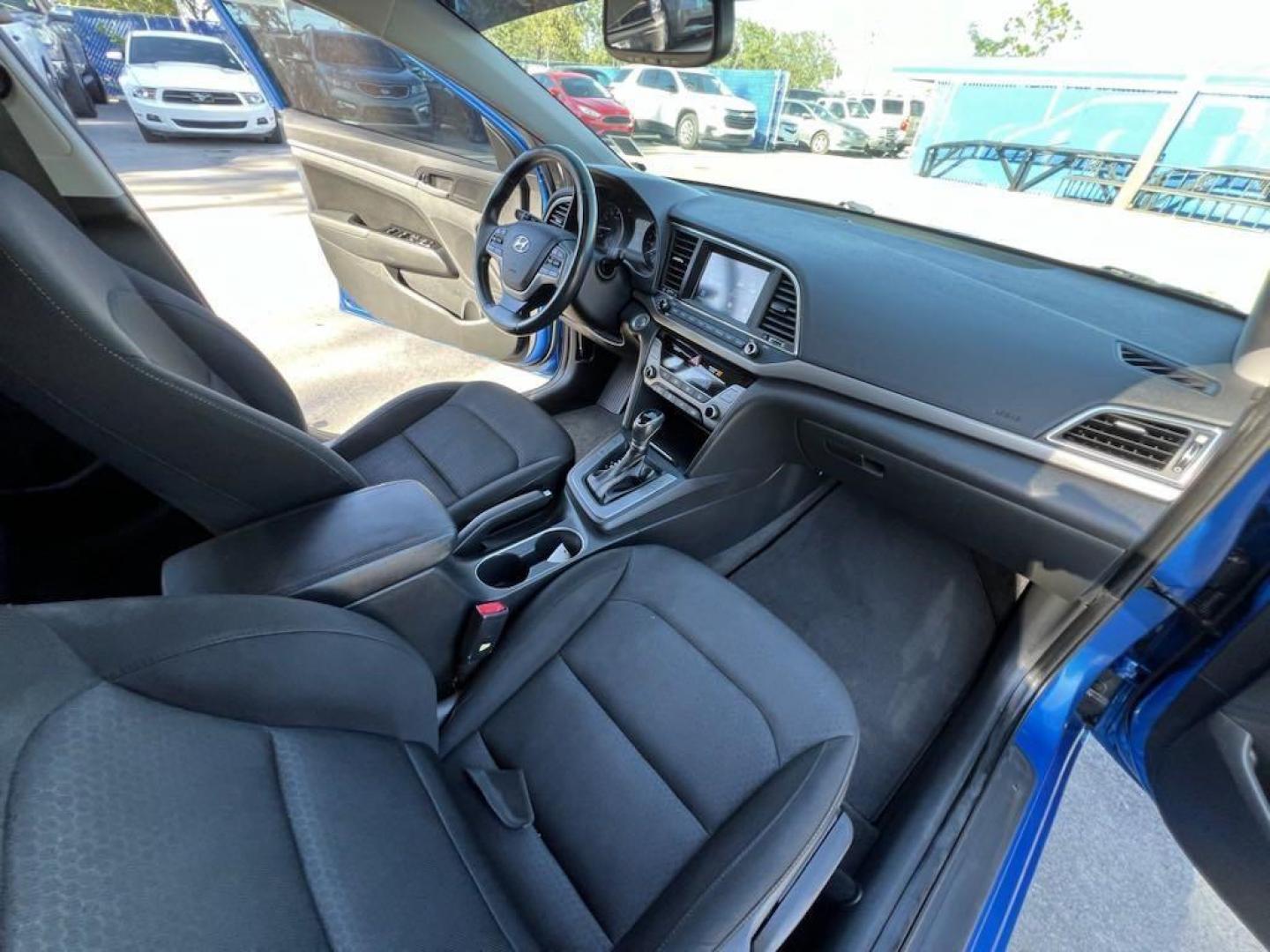 2017 Electric Blue Metallic /Black Hyundai Elantra Value Edition (KMHD84LF2HU) with an 2.0L 4-Cylinder DOHC 16V engine, Automatic transmission, located at 27610 S Dixie Hwy, Homestead, FL, 33032, (305) 749-2348, 25.510241, -80.438301 - Photo#17