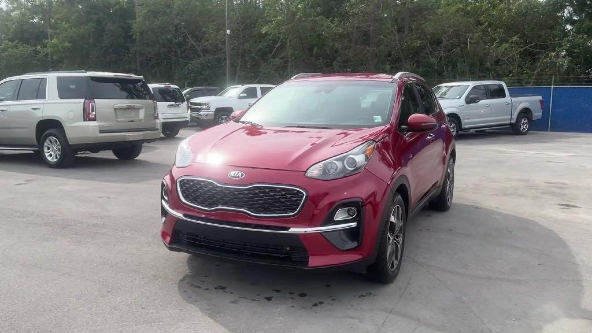 2020 Hyper Red /Black Kia Sportage EX (KNDPN3AC6L7) with an 2.4L I4 DGI DOHC 16V engine, Automatic transmission, located at 27610 S Dixie Hwy, Homestead, FL, 33032, (305) 749-2348, 25.510241, -80.438301 - Photo#0