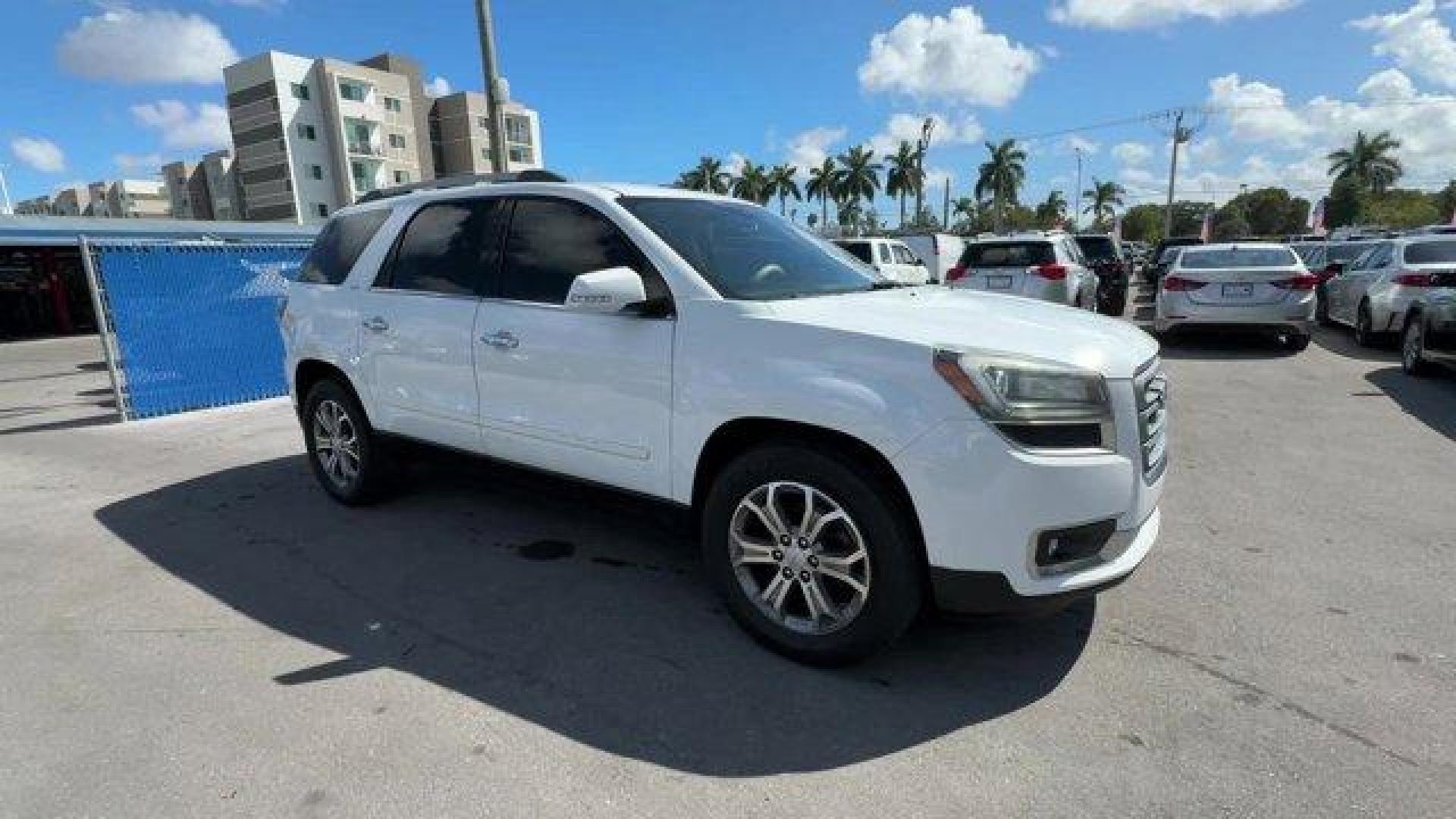 2016 Summit White /Dark Cashmere GMC Acadia SLT-1 (1GKKRRKDXGJ) with an 6 3.6L engine, Automatic transmission, located at 27610 S Dixie Hwy, Homestead, FL, 33032, (305) 749-2348, 25.510241, -80.438301 - KBB.com Brand Image Awards. Delivers 22 Highway MPG and 15 City MPG! This GMC Acadia delivers a Gas V6 3.6L/217 engine powering this Automatic transmission. WHEELS, 4 - 19 X 7.5 (48.3 CM X 19.1 CM) ALUMINUM (STD), TRANSMISSION, 6-SPEED AUTOMATIC (STD), TIRES, P255/60R19 H-RATED, BLACKWALL (STD).*Thi - Photo#6