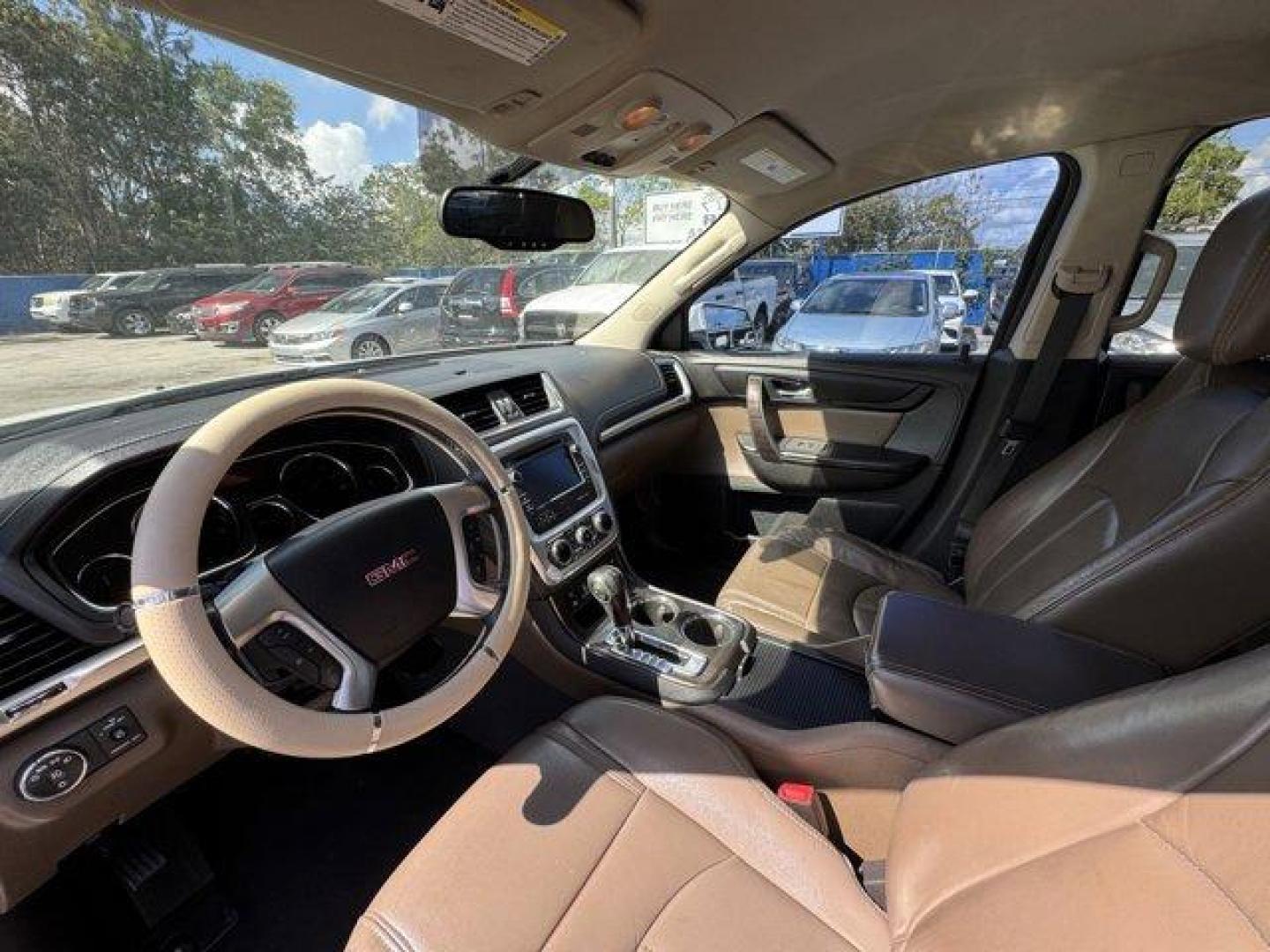 2016 Summit White /Dark Cashmere GMC Acadia SLT-1 (1GKKRRKDXGJ) with an 6 3.6L engine, Automatic transmission, located at 27610 S Dixie Hwy, Homestead, FL, 33032, (305) 749-2348, 25.510241, -80.438301 - KBB.com Brand Image Awards. Delivers 22 Highway MPG and 15 City MPG! This GMC Acadia delivers a Gas V6 3.6L/217 engine powering this Automatic transmission. WHEELS, 4 - 19 X 7.5 (48.3 CM X 19.1 CM) ALUMINUM (STD), TRANSMISSION, 6-SPEED AUTOMATIC (STD), TIRES, P255/60R19 H-RATED, BLACKWALL (STD).*Thi - Photo#8