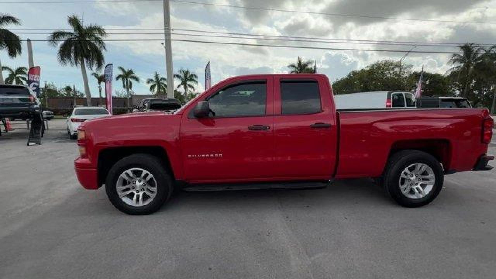 2014 Victory Red /Jet Black/Dark Ash Chevrolet Silverado 1500 Work Truck (1GCRCPEHXEZ) with an 6 4.3L engine, Automatic transmission, located at 27610 S Dixie Hwy, Homestead, FL, 33032, (305) 749-2348, 25.510241, -80.438301 - NACTOY 2014 North American Truck of the Year. Scores 24 Highway MPG and 18 City MPG! This Chevrolet Silverado 1500 boasts a Gas/Ethanol V6 4.3L/262 engine powering this Automatic transmission. VICTORY RED, TRANSMISSION, 6-SPEED AUTOMATIC, ELECTRONICALLY CONTROLLED with overdrive and tow/haul mode. I - Photo#1