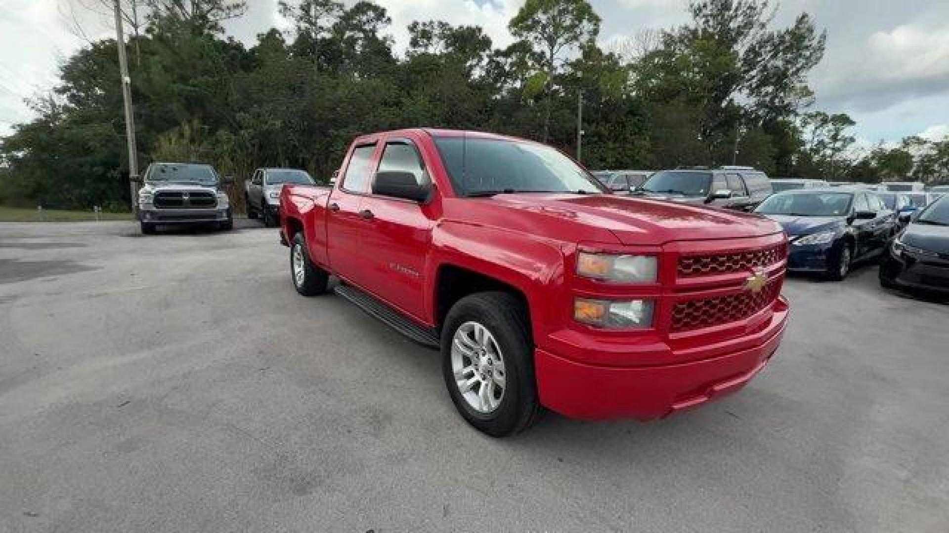 2014 Victory Red /Jet Black/Dark Ash Chevrolet Silverado 1500 Work Truck (1GCRCPEHXEZ) with an 6 4.3L engine, Automatic transmission, located at 27610 S Dixie Hwy, Homestead, FL, 33032, (305) 749-2348, 25.510241, -80.438301 - NACTOY 2014 North American Truck of the Year. Scores 24 Highway MPG and 18 City MPG! This Chevrolet Silverado 1500 boasts a Gas/Ethanol V6 4.3L/262 engine powering this Automatic transmission. VICTORY RED, TRANSMISSION, 6-SPEED AUTOMATIC, ELECTRONICALLY CONTROLLED with overdrive and tow/haul mode. I - Photo#6