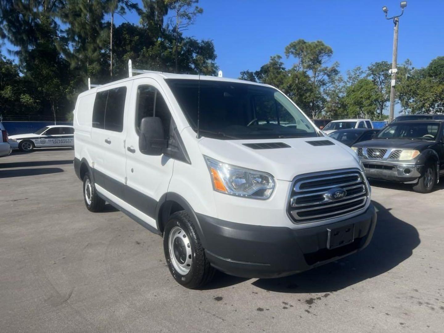 2015 Oxford White /Charcoal Ford Transit-250 Base (1FTNR1ZM0FK) with an 3.7L V6 Ti-VCT 24V engine, Automatic transmission, located at 27610 S Dixie Hwy, Homestead, FL, 33032, (305) 749-2348, 25.510241, -80.438301 - Photo#0