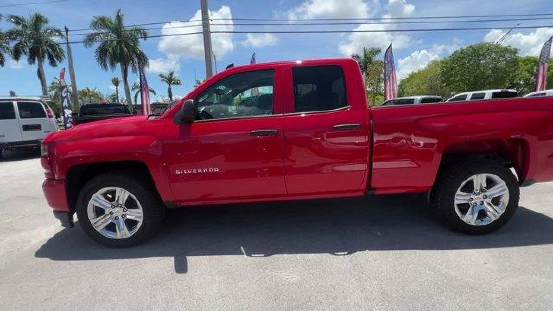 2016 Red Hot /Dark Ash with Jet Black Interior Accents Chevrolet Silverado 1500 Custom (1GCRCPEH6GZ) with an 6 4.3L engine, Automatic transmission, located at 27610 S Dixie Hwy, Homestead, FL, 33032, (305) 749-2348, 25.510241, -80.438301 - Delivers 24 Highway MPG and 18 City MPG! This Chevrolet Silverado 1500 boasts a Gas/Ethanol V6 4.3L/262 engine powering this Automatic transmission. WHEELS, 20 X 9 (50.8 CM X 22.9 CM) CHROME CLAD ALUMINUM (STD), TRANSMISSION, 6-SPEED AUTOMATIC, ELECTRONICALLY CONTROLLED with overdrive and tow/haul m - Photo#1