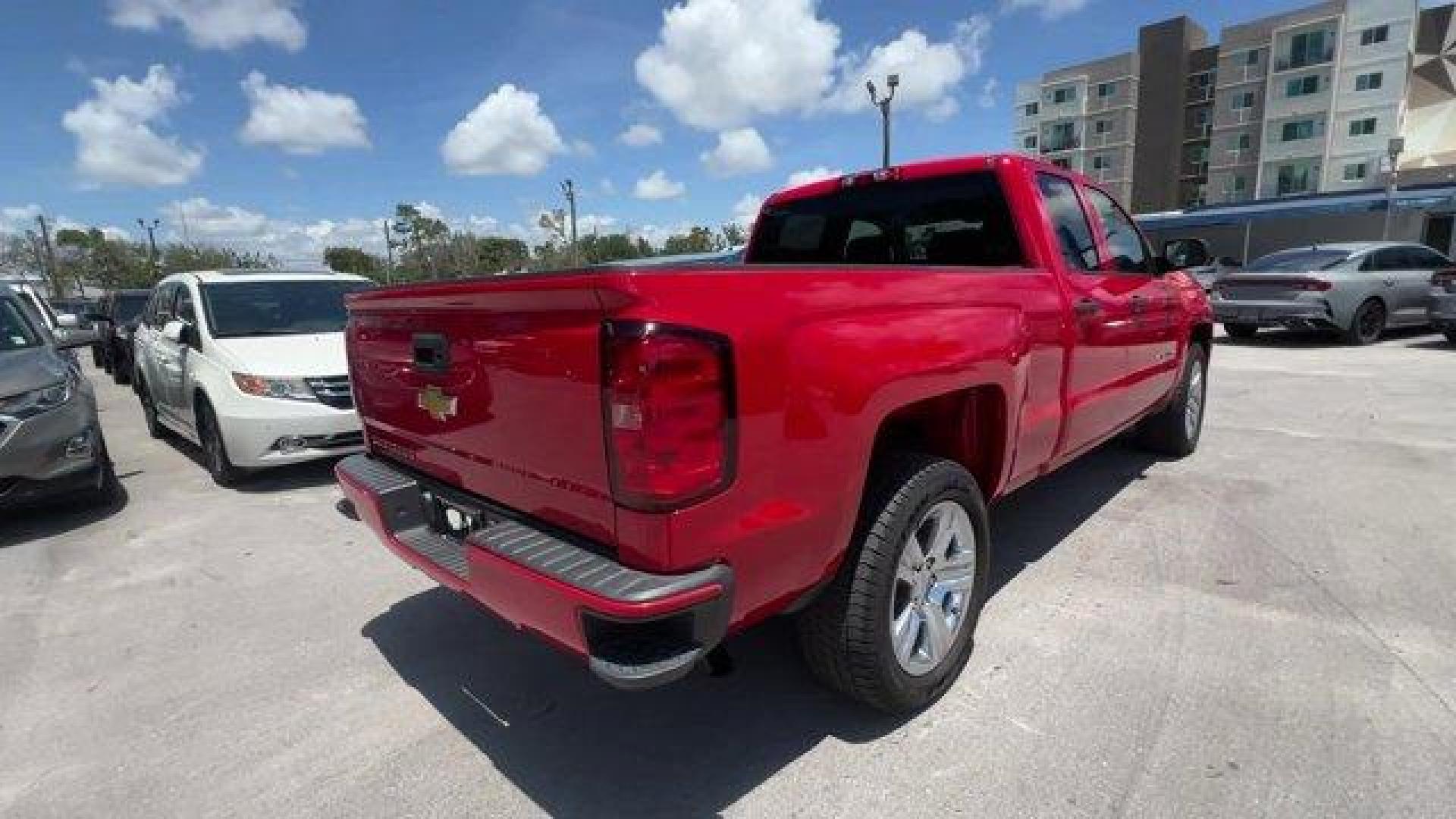 2016 Red Hot /Dark Ash with Jet Black Interior Accents Chevrolet Silverado 1500 Custom (1GCRCPEH6GZ) with an 6 4.3L engine, Automatic transmission, located at 27610 S Dixie Hwy, Homestead, FL, 33032, (305) 749-2348, 25.510241, -80.438301 - Delivers 24 Highway MPG and 18 City MPG! This Chevrolet Silverado 1500 boasts a Gas/Ethanol V6 4.3L/262 engine powering this Automatic transmission. WHEELS, 20 X 9 (50.8 CM X 22.9 CM) CHROME CLAD ALUMINUM (STD), TRANSMISSION, 6-SPEED AUTOMATIC, ELECTRONICALLY CONTROLLED with overdrive and tow/haul m - Photo#4