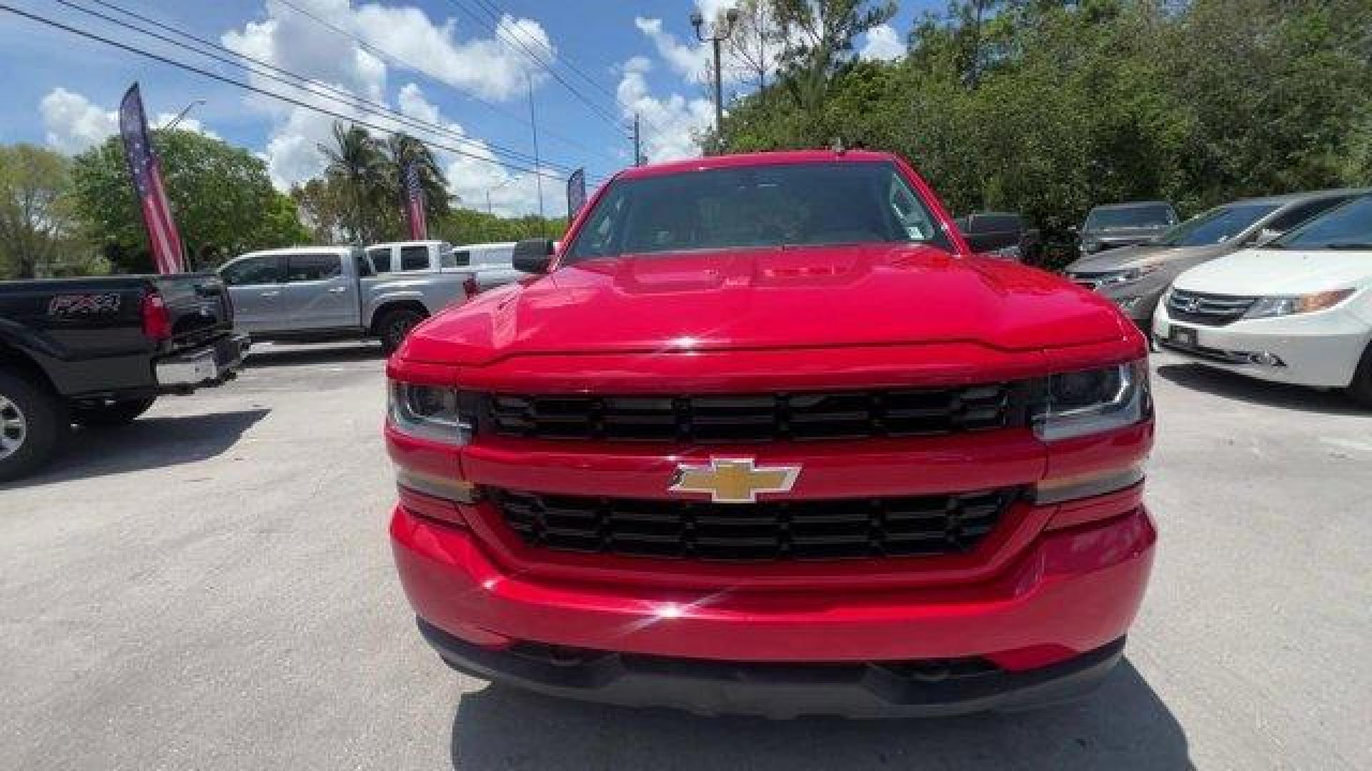 2016 Red Hot /Dark Ash with Jet Black Interior Accents Chevrolet Silverado 1500 Custom (1GCRCPEH6GZ) with an 6 4.3L engine, Automatic transmission, located at 27610 S Dixie Hwy, Homestead, FL, 33032, (305) 749-2348, 25.510241, -80.438301 - Delivers 24 Highway MPG and 18 City MPG! This Chevrolet Silverado 1500 boasts a Gas/Ethanol V6 4.3L/262 engine powering this Automatic transmission. WHEELS, 20 X 9 (50.8 CM X 22.9 CM) CHROME CLAD ALUMINUM (STD), TRANSMISSION, 6-SPEED AUTOMATIC, ELECTRONICALLY CONTROLLED with overdrive and tow/haul m - Photo#7