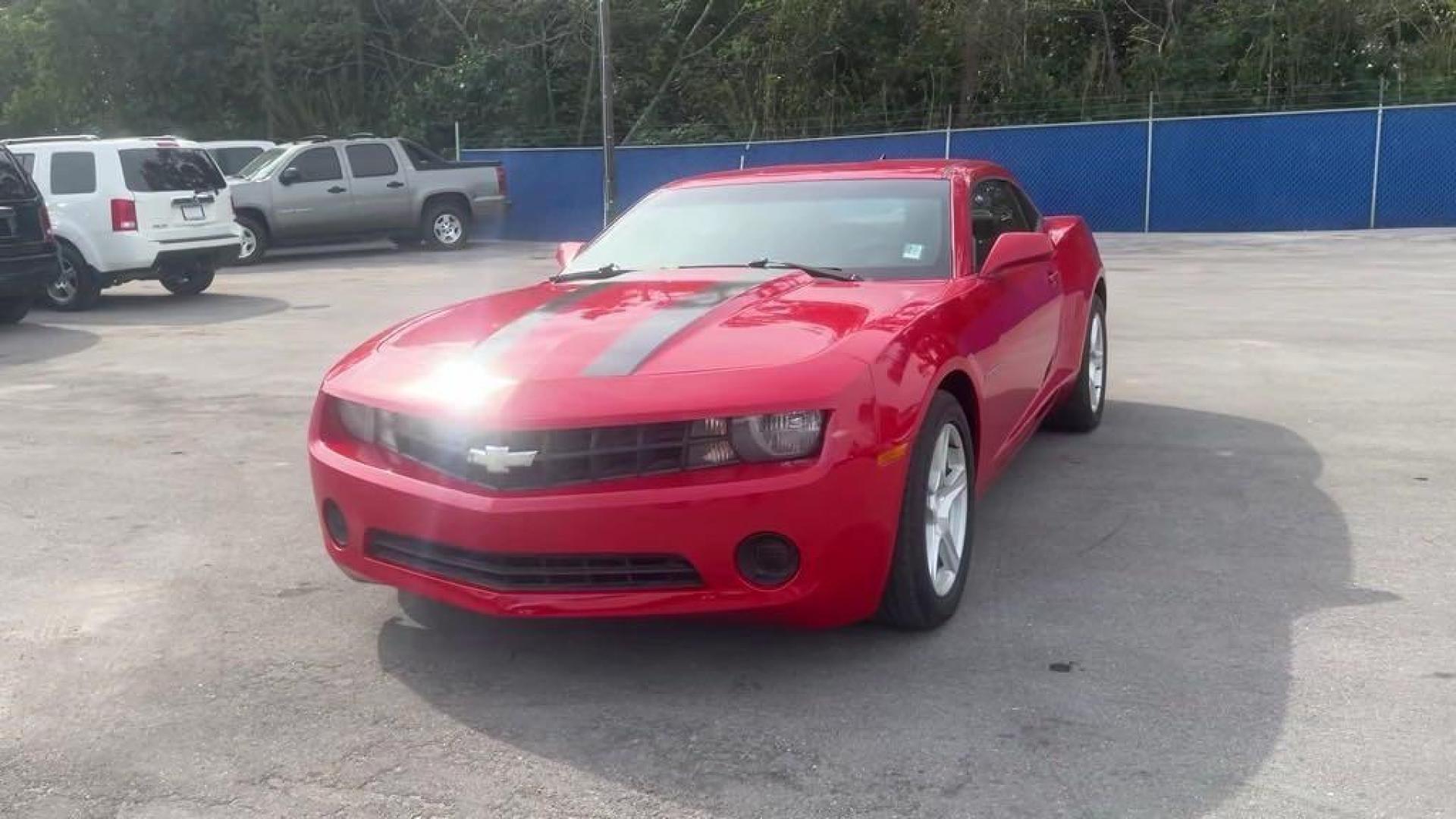 2011 Victory Red /Black Chevrolet Camaro 1LS (2G1FE1ED9B9) with an 3.6L V6 SIDI VVT engine, Manual transmission, located at 27610 S Dixie Hwy, Homestead, FL, 33032, (305) 749-2348, 25.510241, -80.438301 - Photo#0