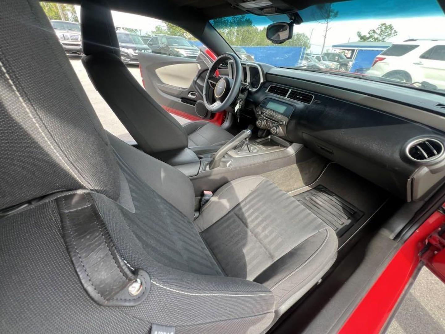2011 Victory Red /Black Chevrolet Camaro 1LS (2G1FE1ED9B9) with an 3.6L V6 SIDI VVT engine, Manual transmission, located at 27610 S Dixie Hwy, Homestead, FL, 33032, (305) 749-2348, 25.510241, -80.438301 - Photo#11