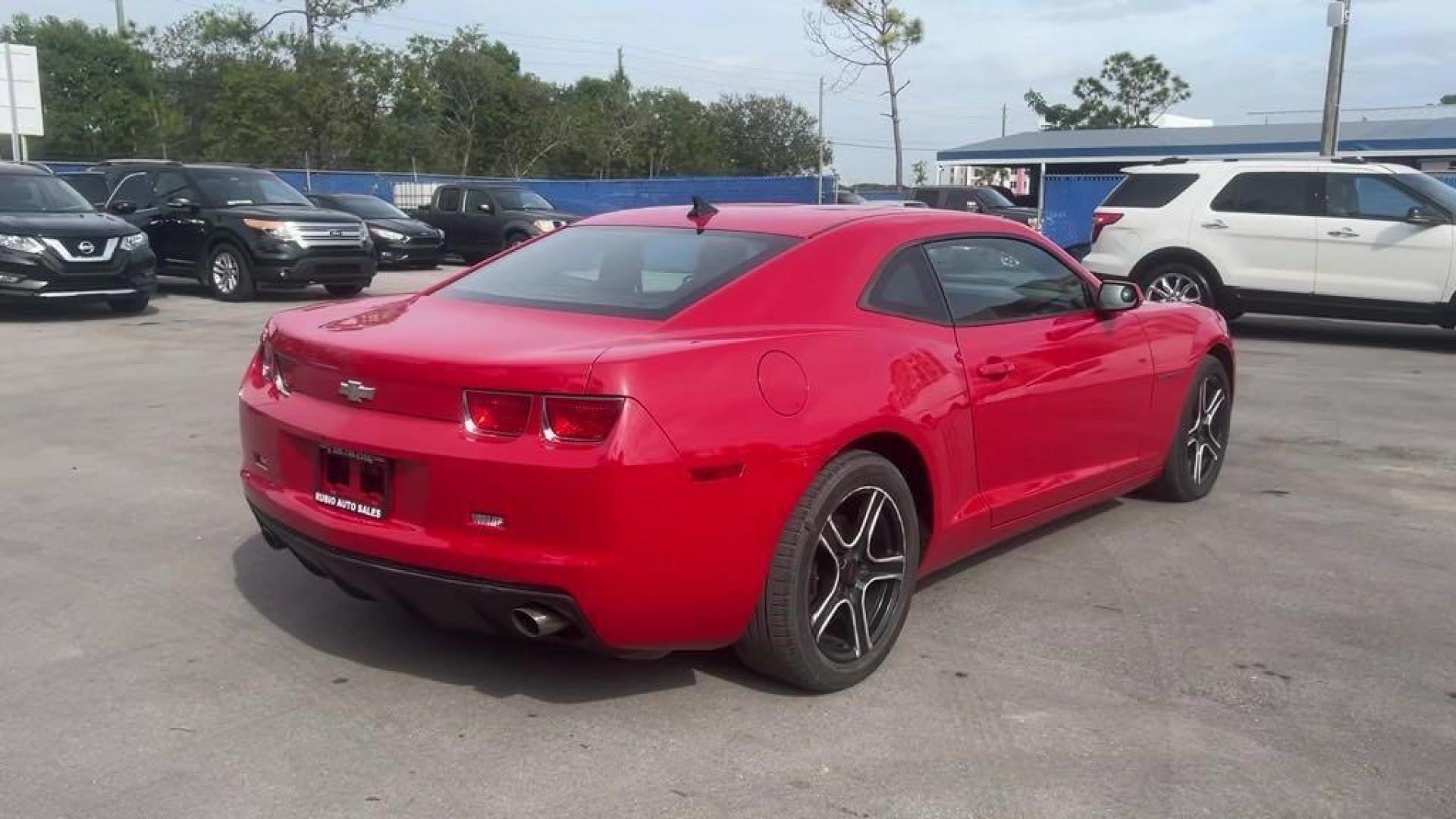 2011 Victory Red /Black Chevrolet Camaro 1LS (2G1FE1ED9B9) with an 3.6L V6 SIDI VVT engine, Manual transmission, located at 27610 S Dixie Hwy, Homestead, FL, 33032, (305) 749-2348, 25.510241, -80.438301 - Photo#2