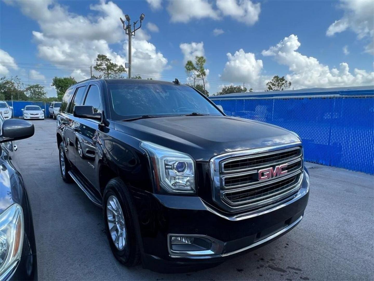 2016 Onyx Black /Jet Black GMC Yukon SLE (1GKS1AKC7GR) with an EcoTec3 5.3L V8 engine, Automatic transmission, located at 27610 S Dixie Hwy, Homestead, FL, 33032, (305) 749-2348, 25.510241, -80.438301 - Photo#0